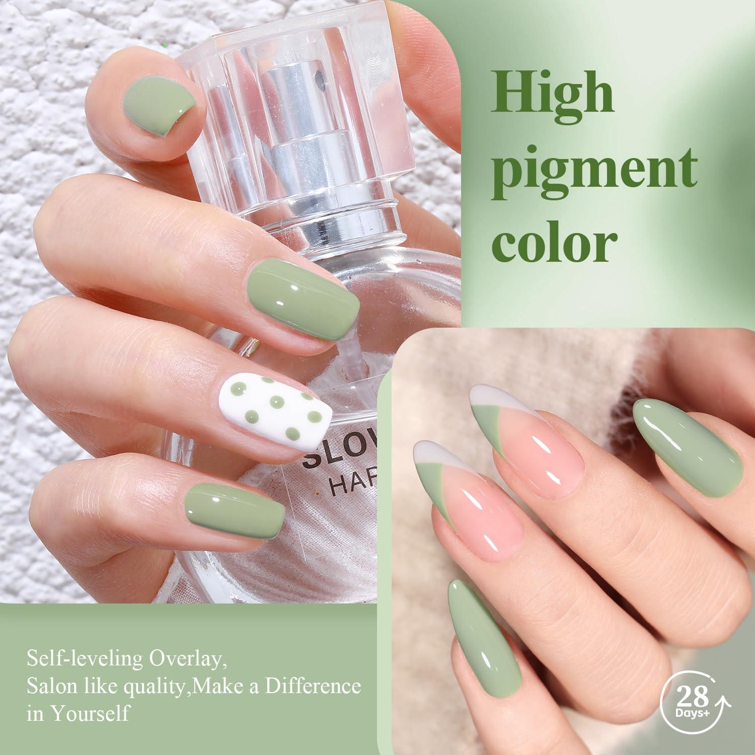 Esmalte de Uñas en Gel SHOYUM Eucalipto Verde 15ml