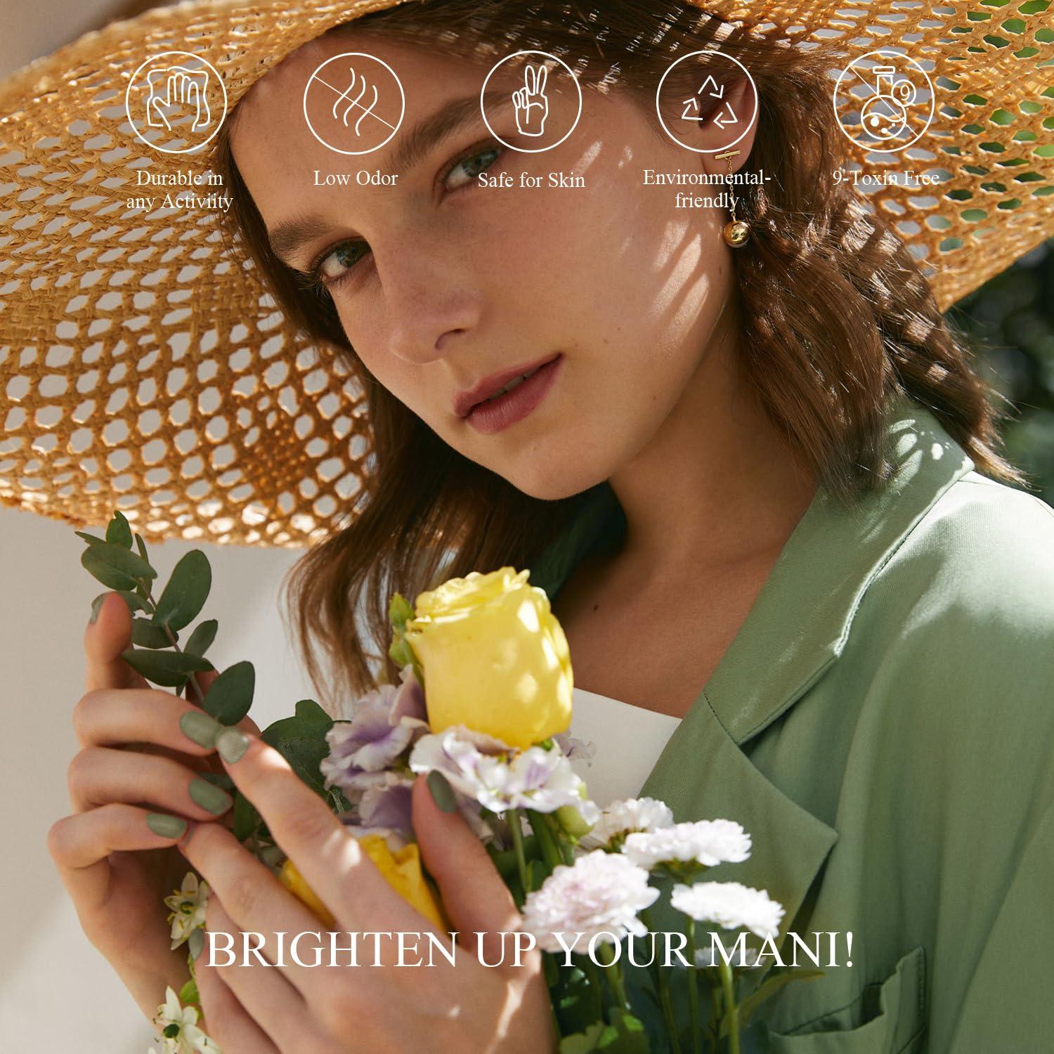 Esmalte de Uñas en Gel SHOYUM Eucalipto Verde 15ml