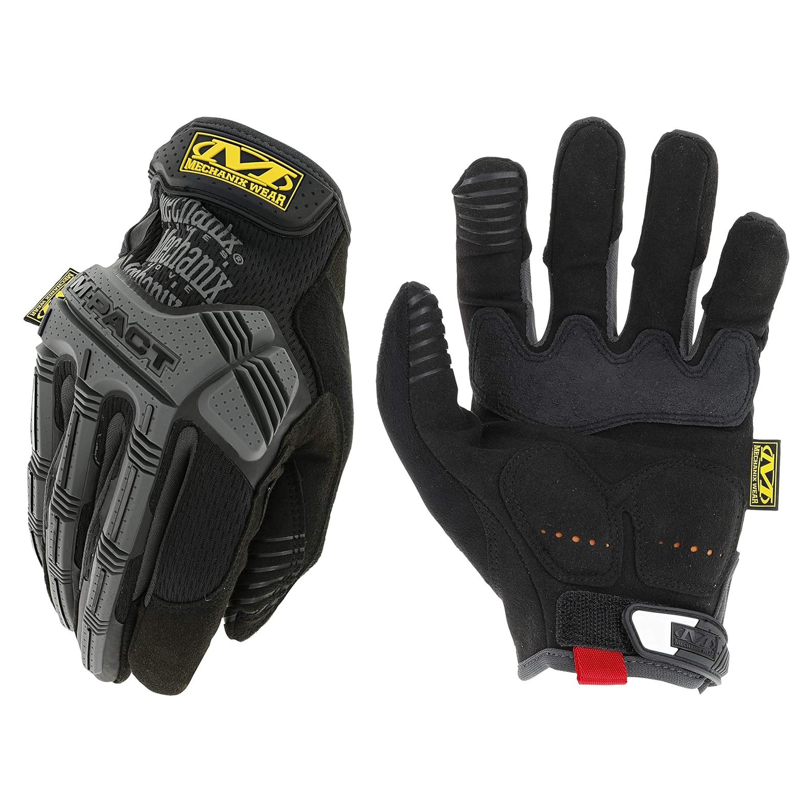 Guantes de Trabajo Mechanix Wear M-Pact Tácticos Negros/Grises