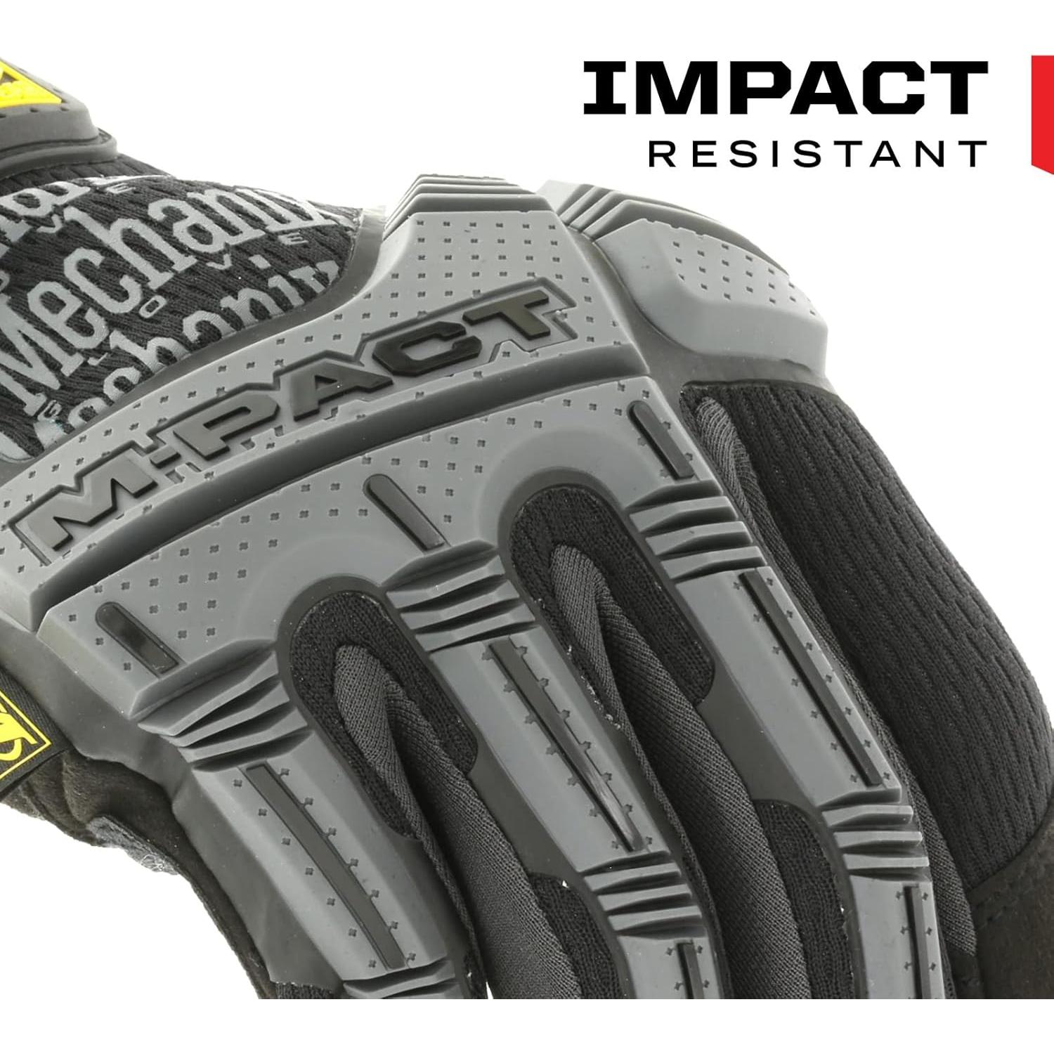 Guantes de Trabajo Mechanix Wear M-Pact Tácticos Negros/Grises