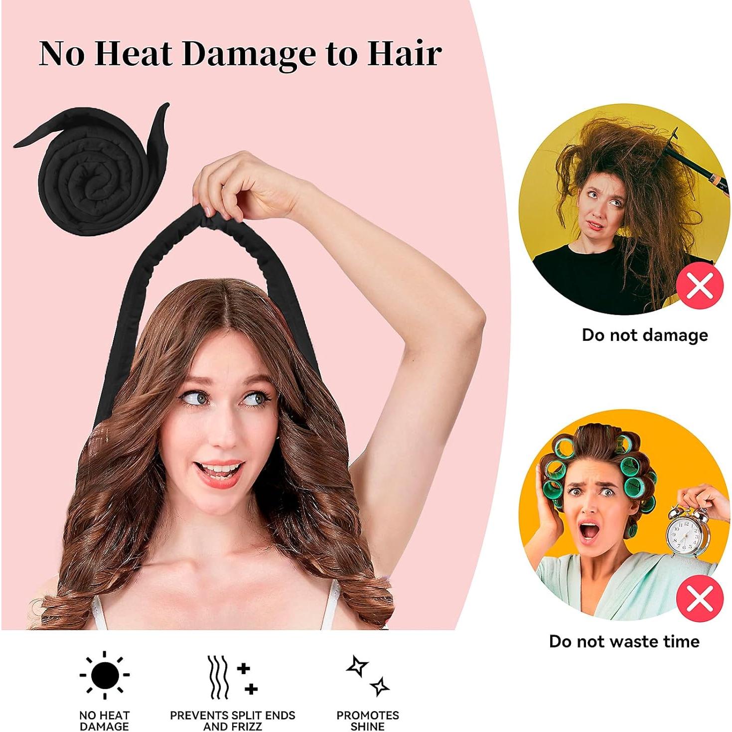 Banda Rizada Sin Calor Flylipu 60" (152.4 cm) Negra