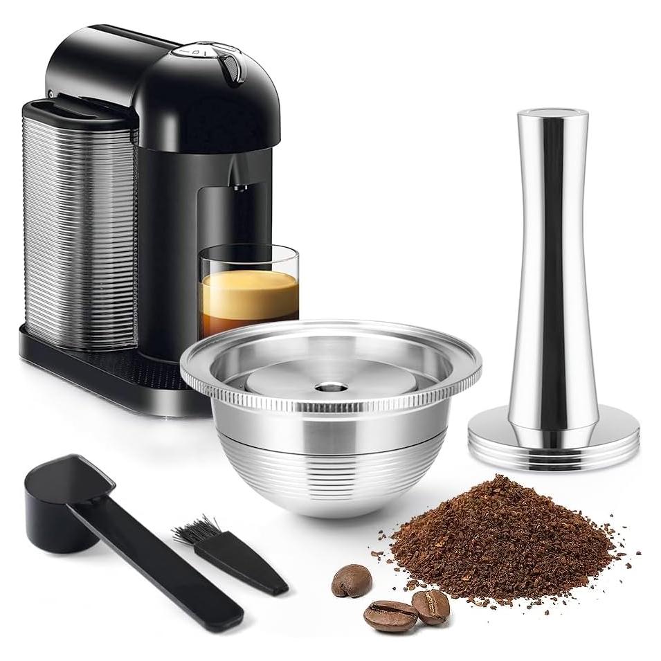 Cápsula de Café Reutilizable BENFUCHEN Acero Inoxidable 80ML