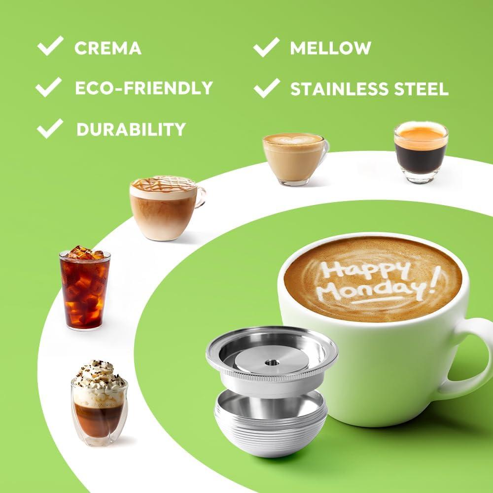 Cápsula de Café Reutilizable BENFUCHEN Acero Inoxidable 80ML