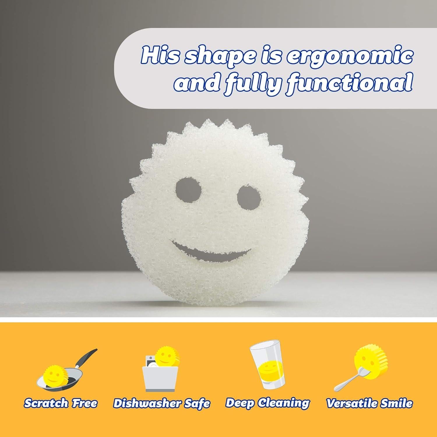 Esponja de Limpieza Scrub Daddy - Multiuso, Resistente a Olores, 1pk