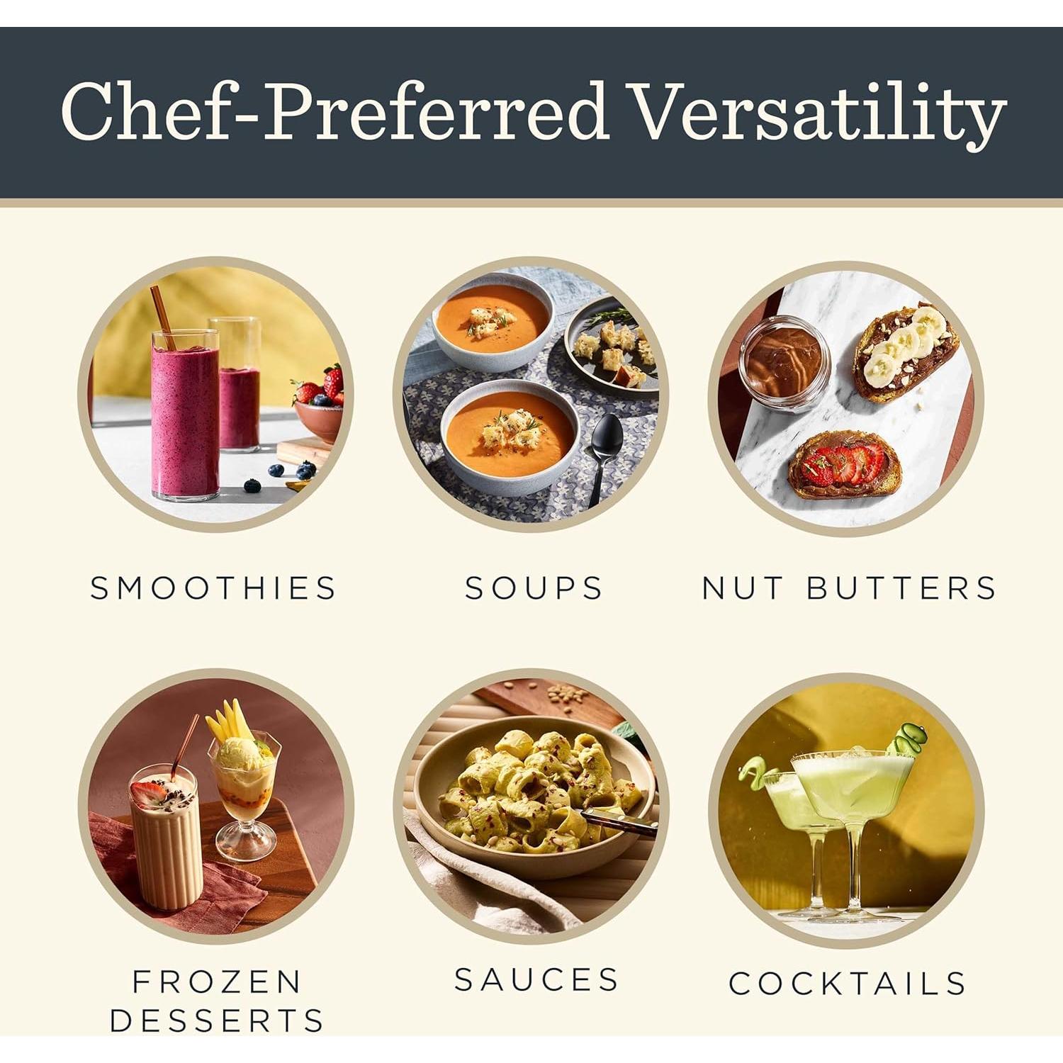 Licuadora Vitamix Explorian 64 oz. Profesional Negra - Renovada