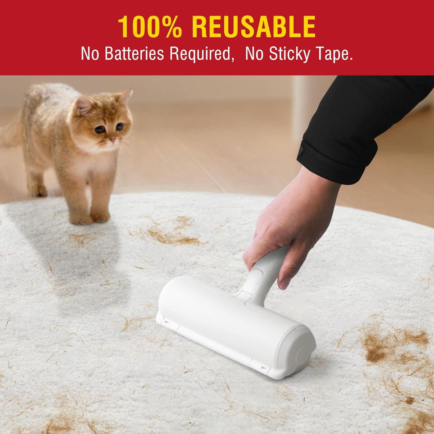 Removedor de Pelo de Mascotas HCTCPALS Reutilizable 21x21cm