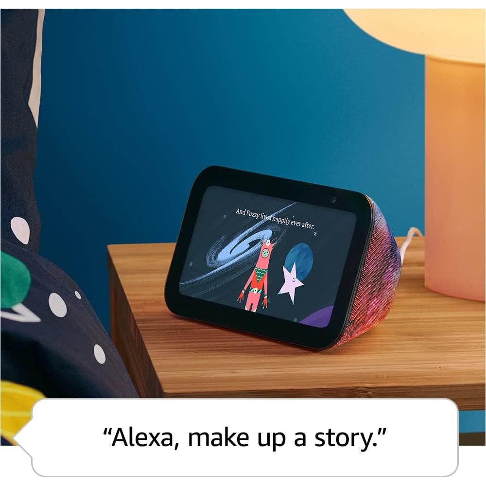 Amazon Echo Show 5 Kids (newest model), Designed for kids, with parental controls, Includes 1 year of Amazon Kids+, Galaxy