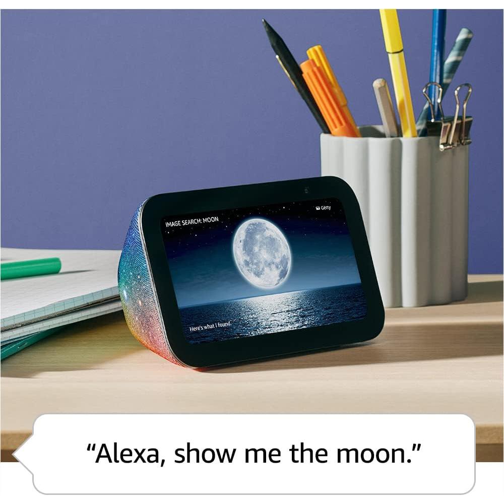 Amazon Echo Show 5 Kids (newest model), Designed for kids, with parental controls, Includes 1 year of Amazon Kids+, Galaxy