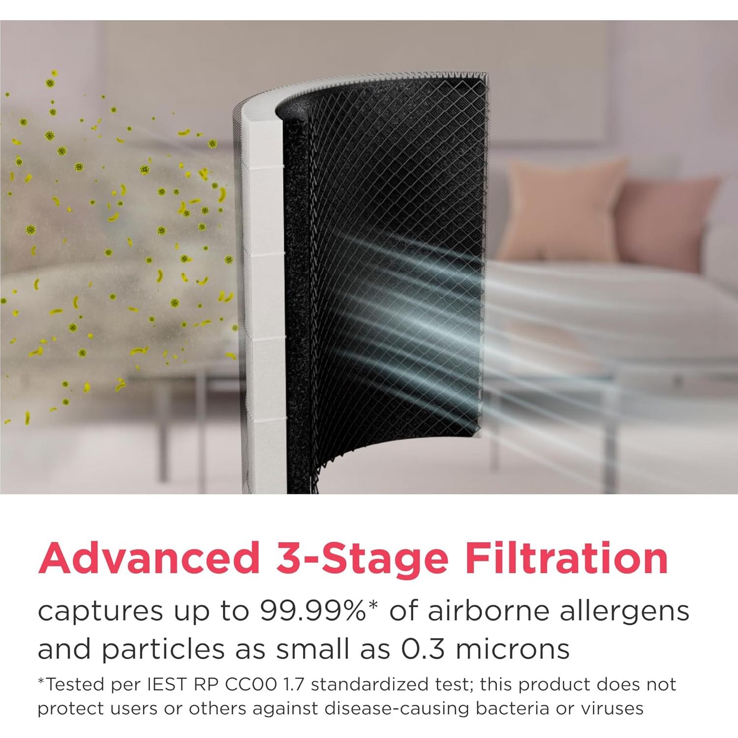 Purificador de Aire HEPA Frigidaire FHAP1020A1 para 79 m²