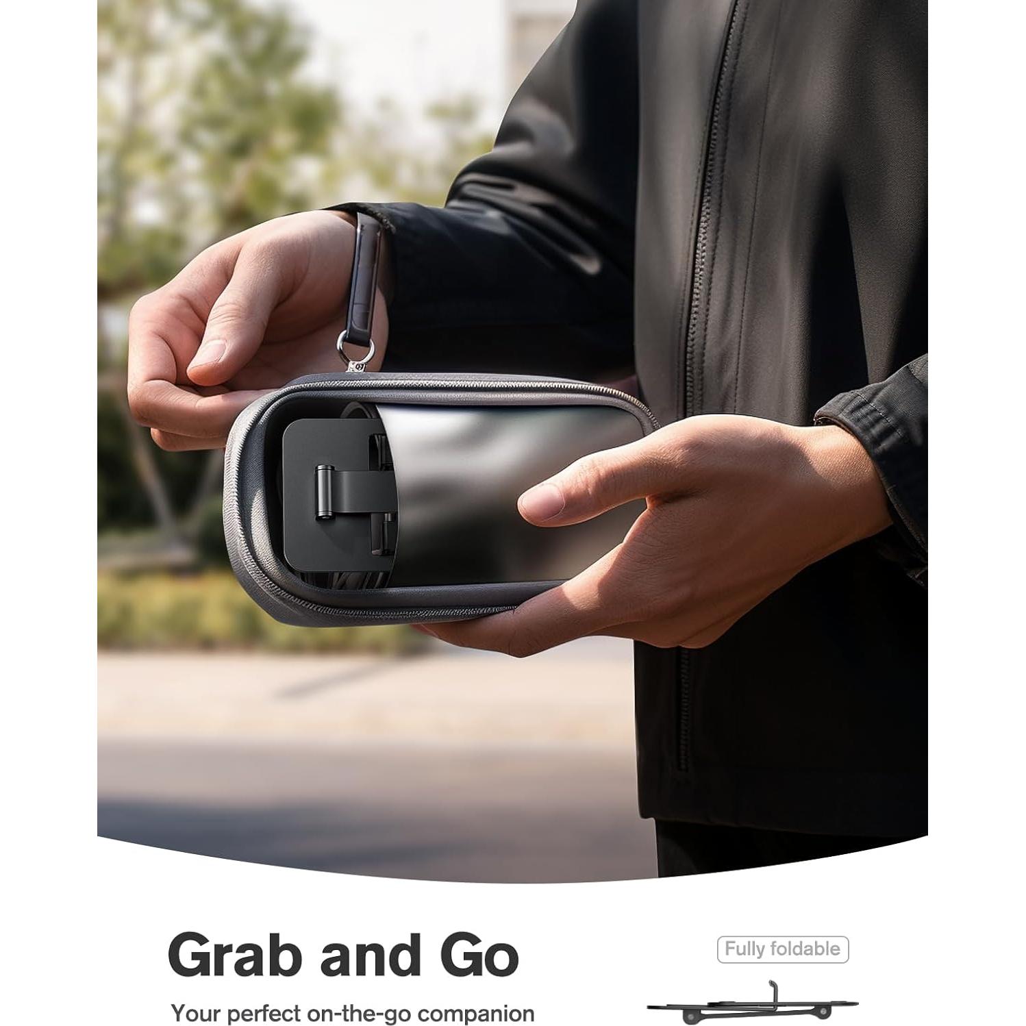 Soporte Plegable Doble Nulaxy para Teléfono Ajustable