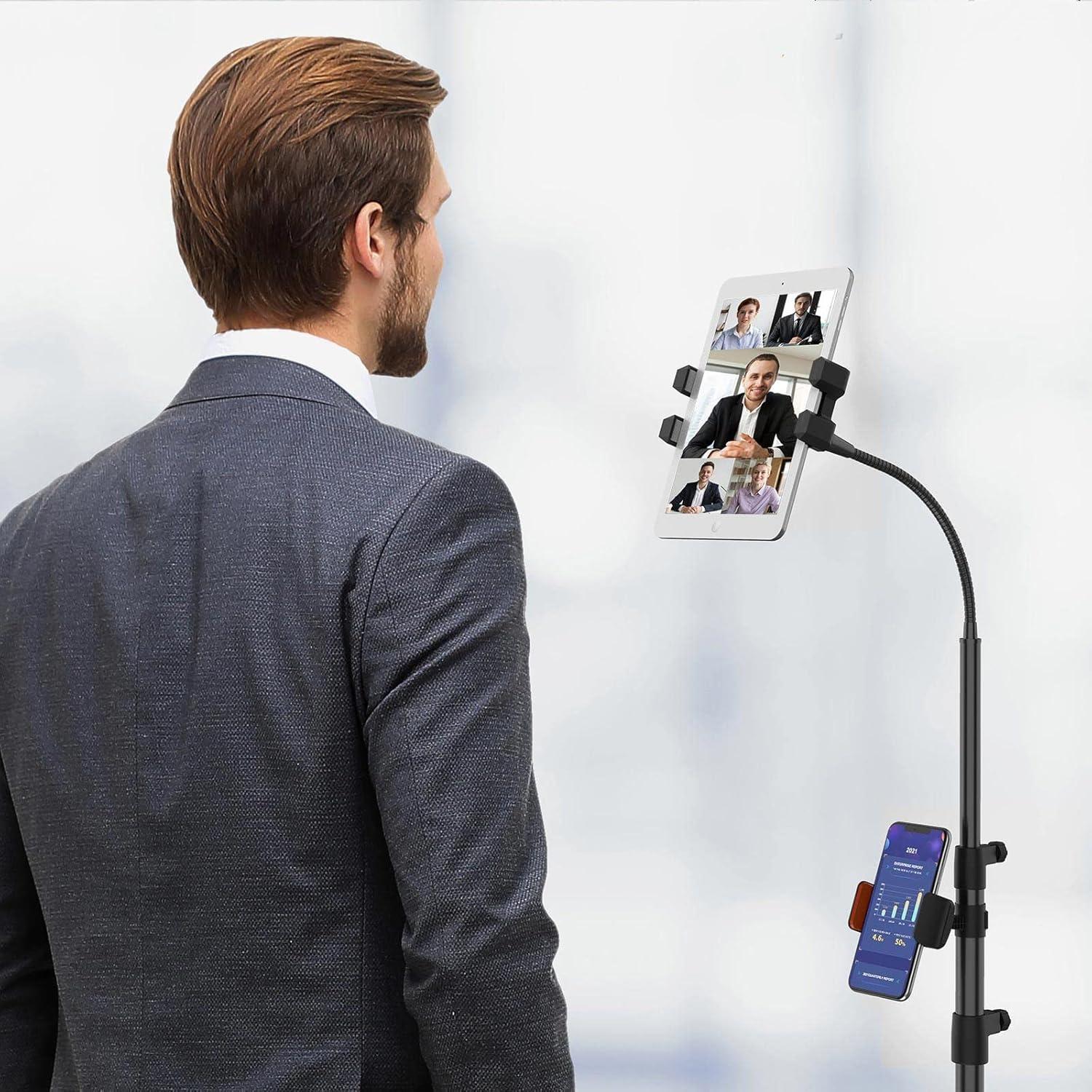 Soporte de trípode LIUGAST para iPad 65 pulgadas 360°