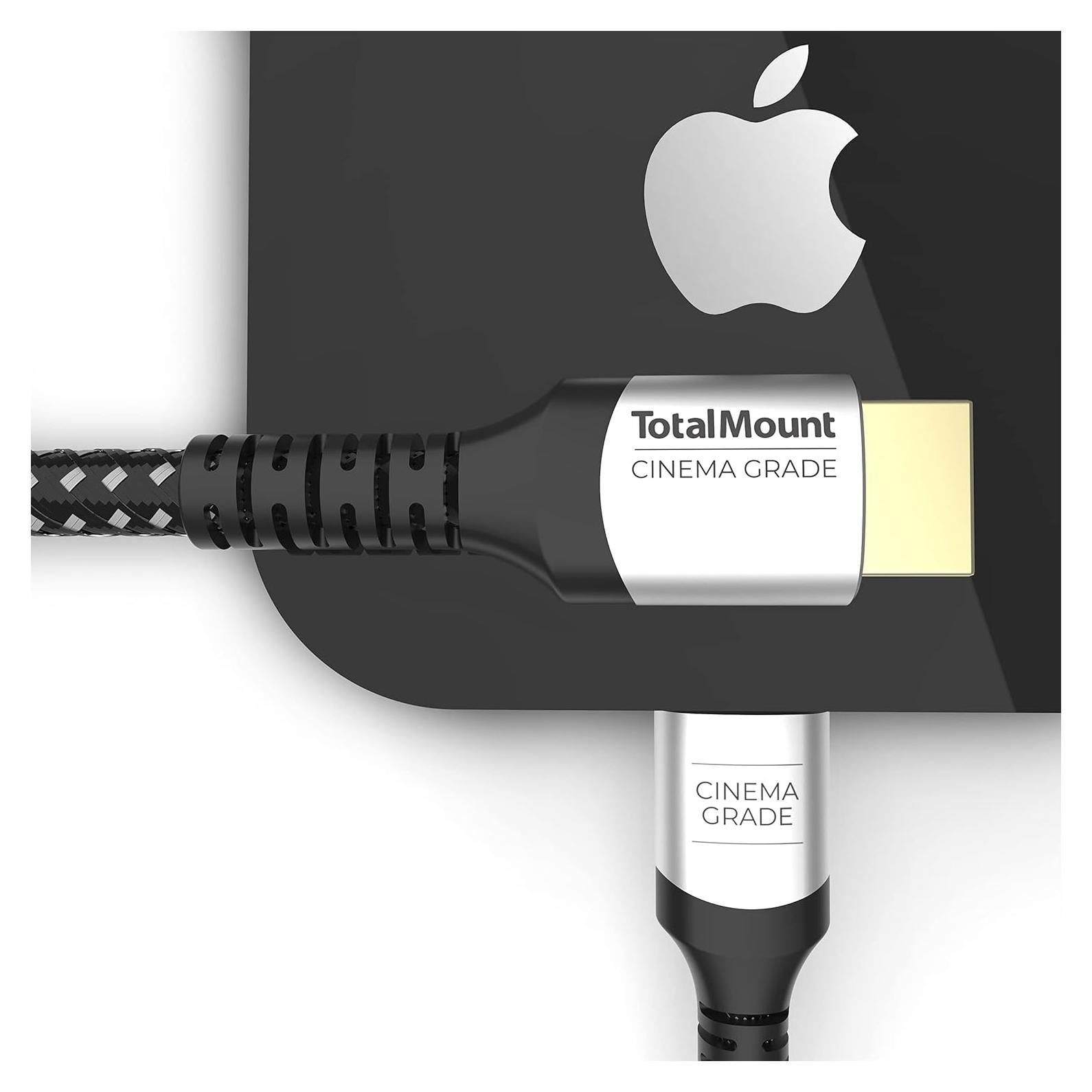 Cable HDMI TotalMount Cinema Grade 0.91m para Apple TV 4K 8K