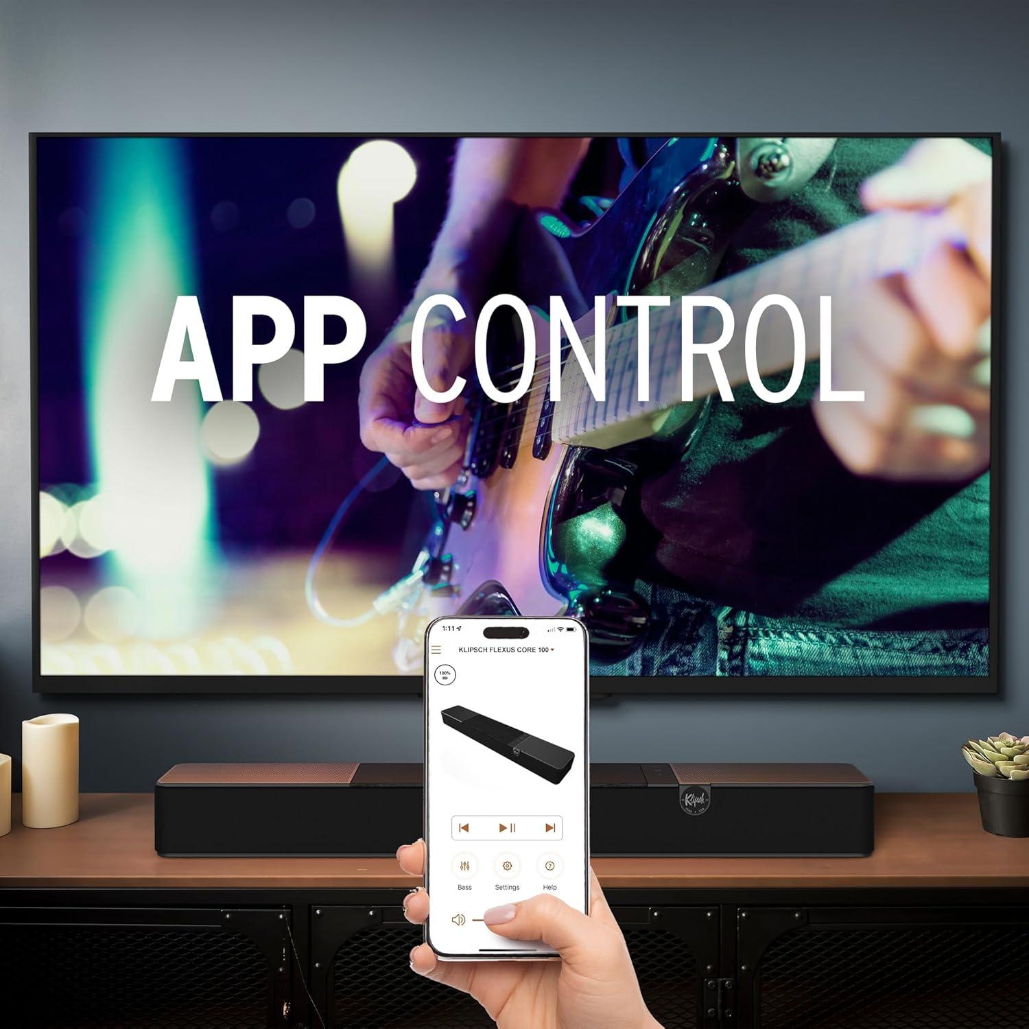 Barra de Sonido Klipsch Flexus Core 200 3.1.2 Canales Bluetooth