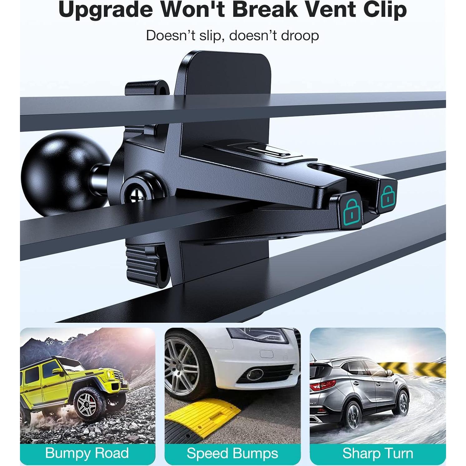 Soporte para Teléfono VICSEED 2024 con Succión Fuerte