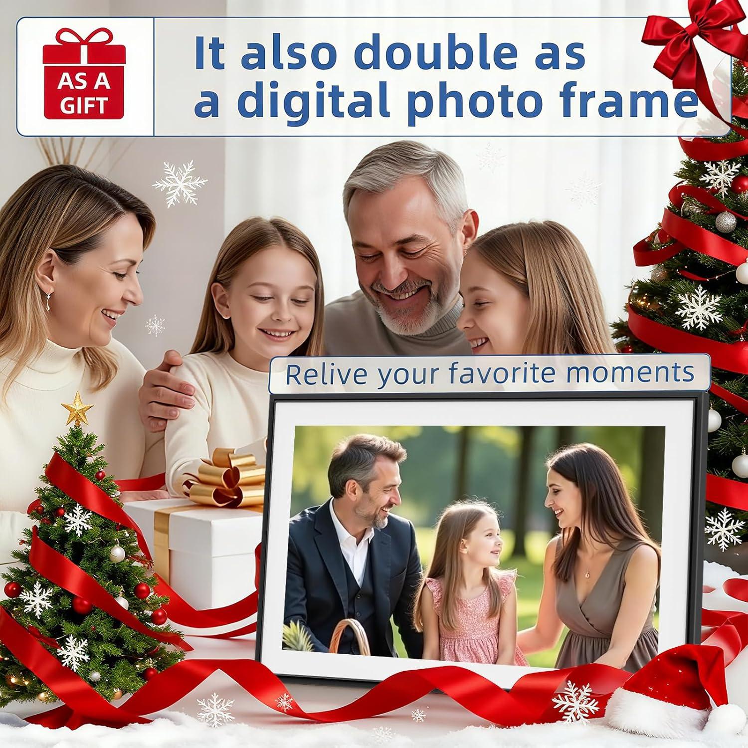 Calendario Digital de Pared 21.5" Herncptar Pantalla Táctil