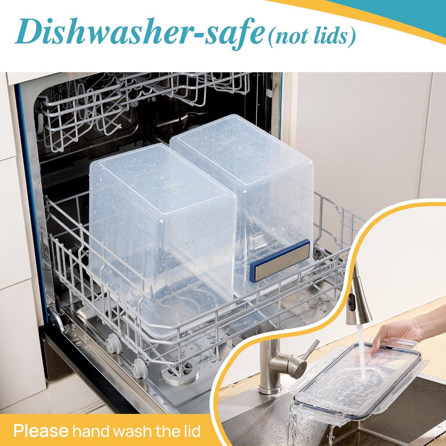 Contenedores de Almacenamiento Vtopmart 8.5L 2 Pack Herméticos