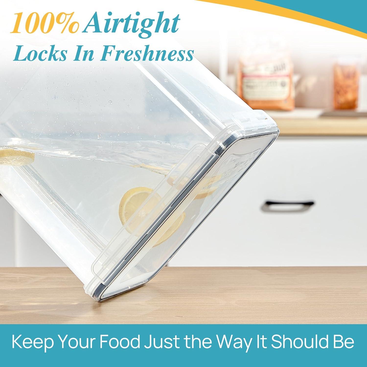 Contenedores de Almacenamiento Vtopmart 8.5L 2 Pack Herméticos