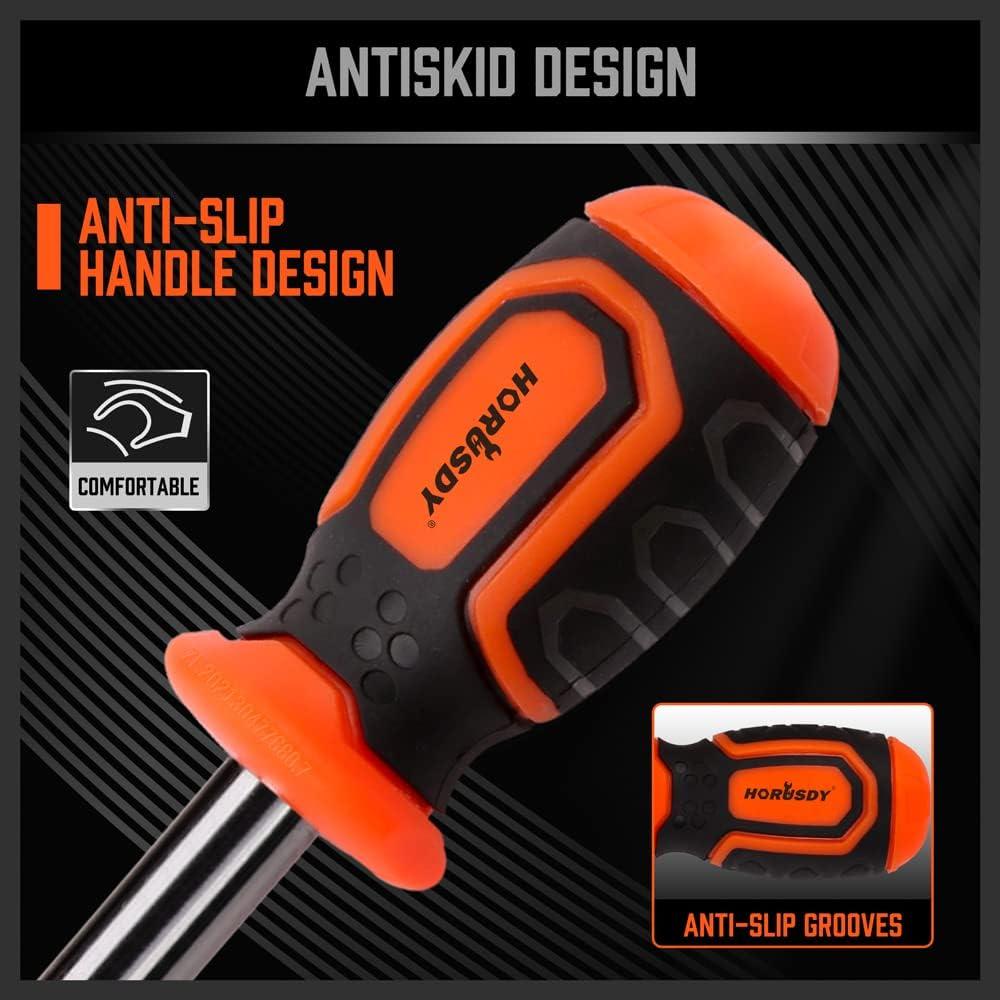 Adaptador de Bit Magnético 1/4" HORUSDY 2 Piezas 90mm y 210mm