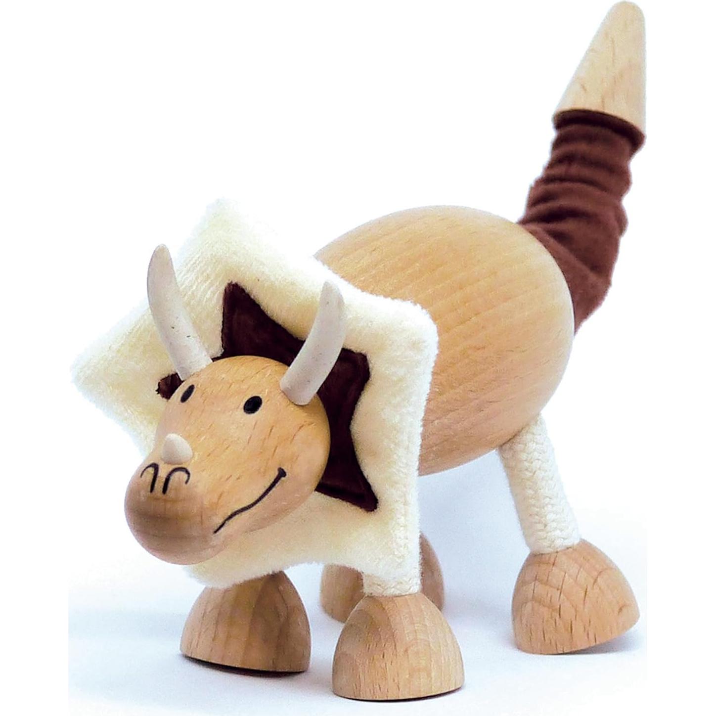 Juguetes de Madera Anamalz Dinosaurios Posables Set de 6