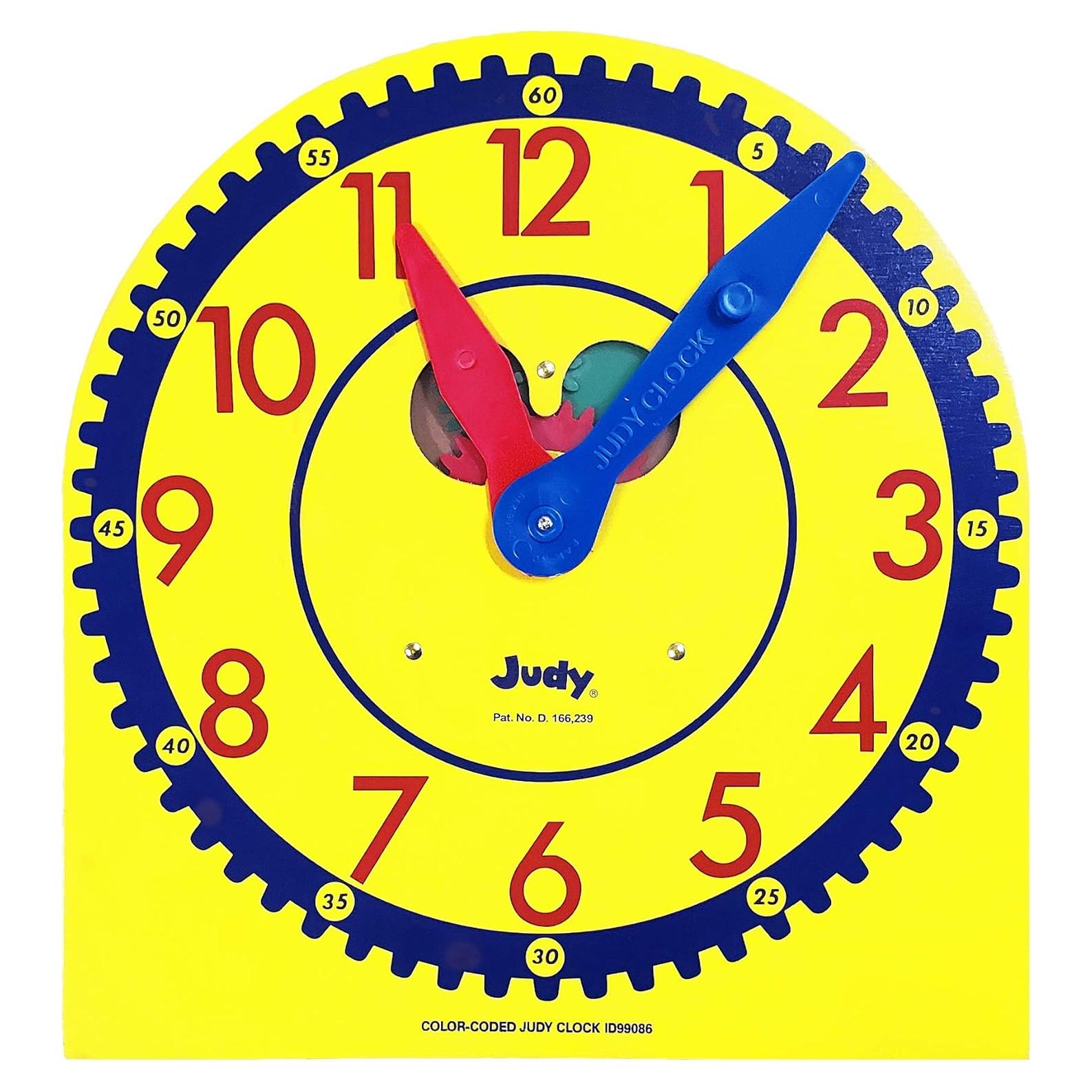 Reloj de Enseñanza Judy Carson Dellosa 34 cm para Niños