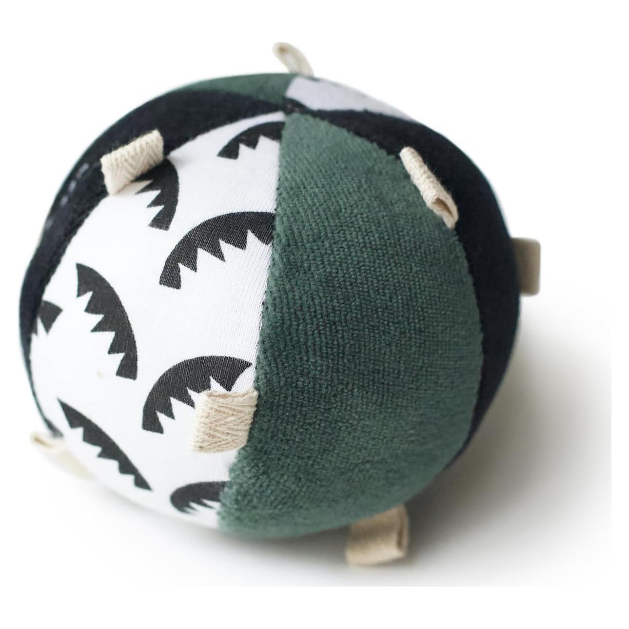 Pelota Sensorial Taggy Wee Gallery Algodón Orgánico 10 cm