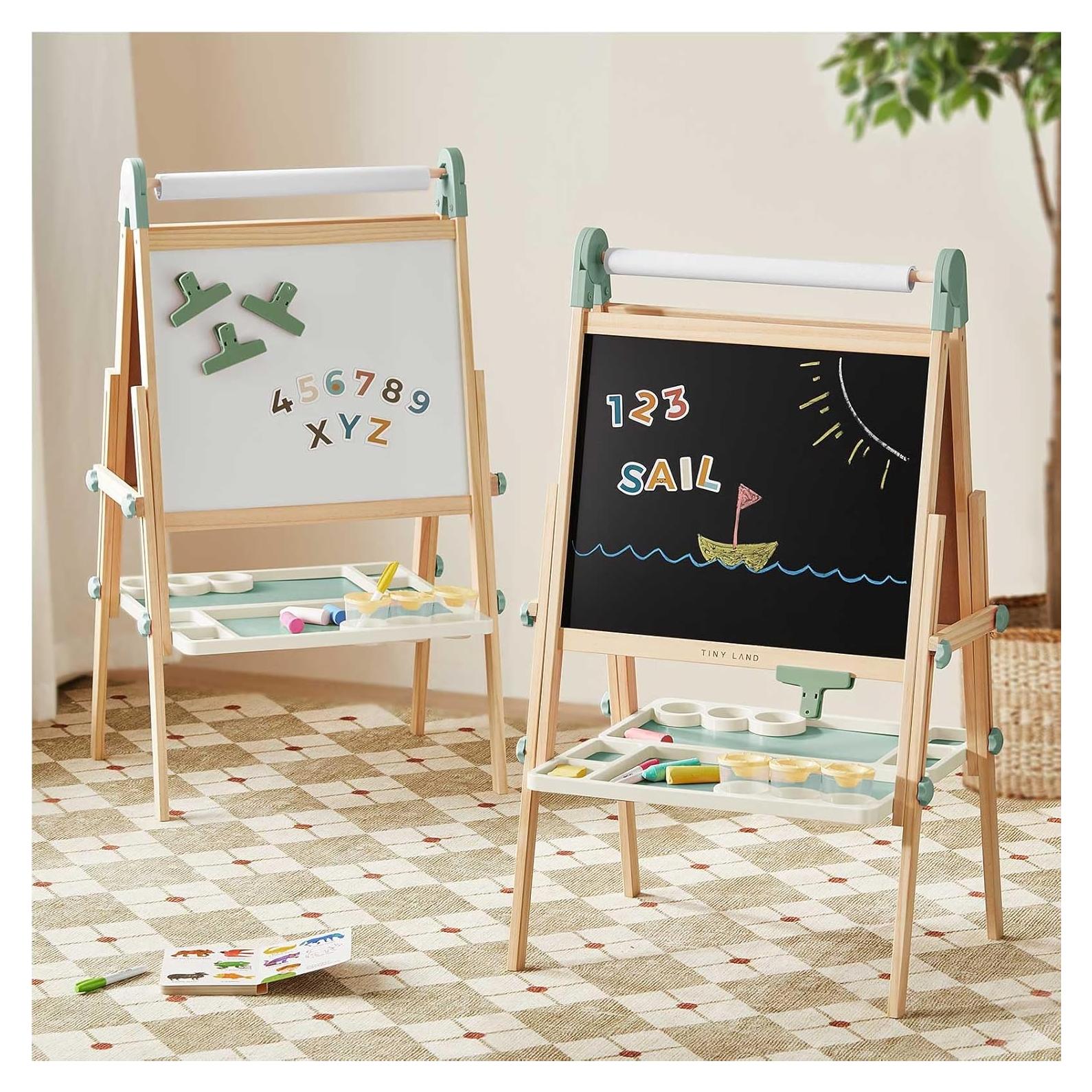 Caballete Magnético Doble Cara Tiny Land Verde 112 cm