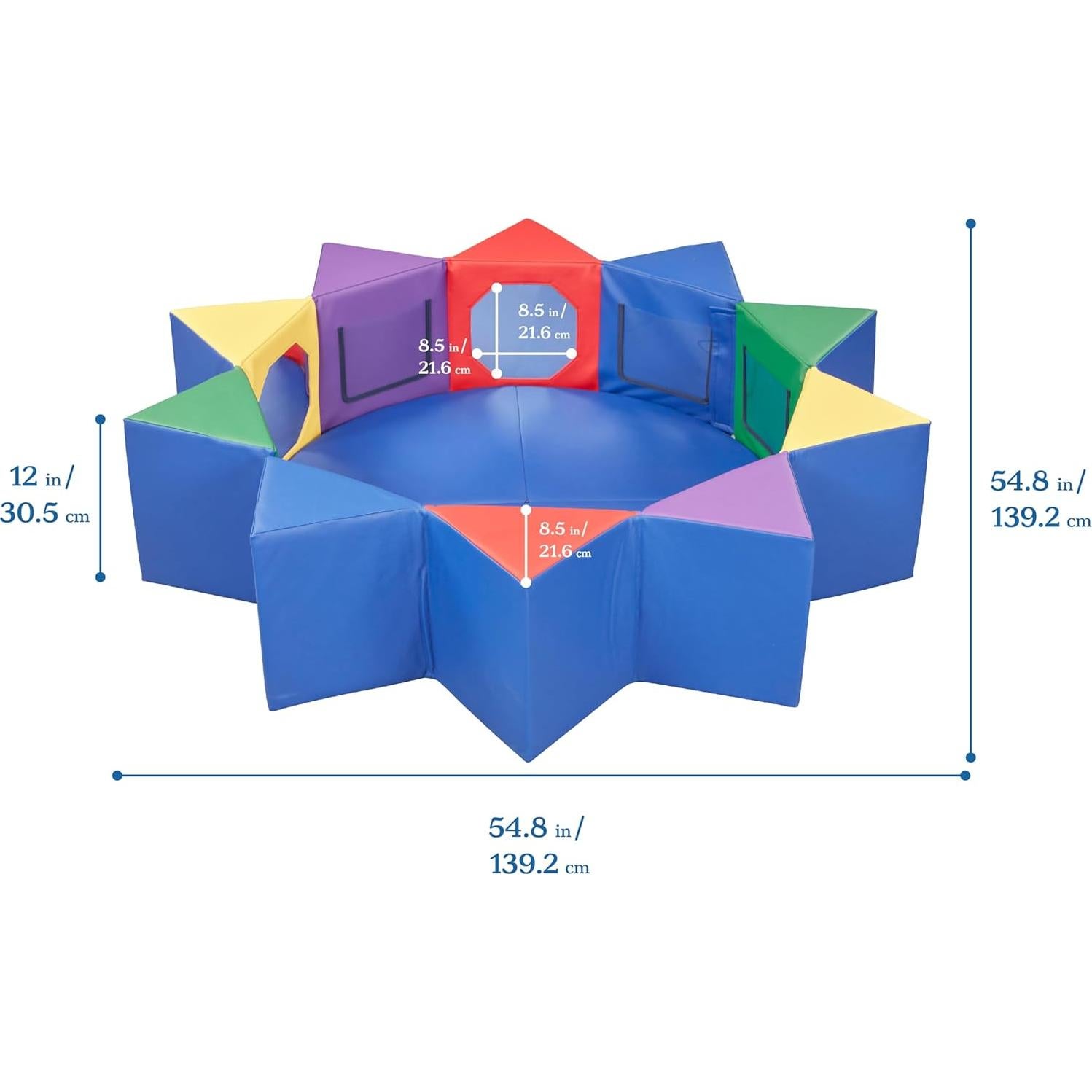Centro de Actividades para Bebés ECR4Kids SoftZone 139.2cm