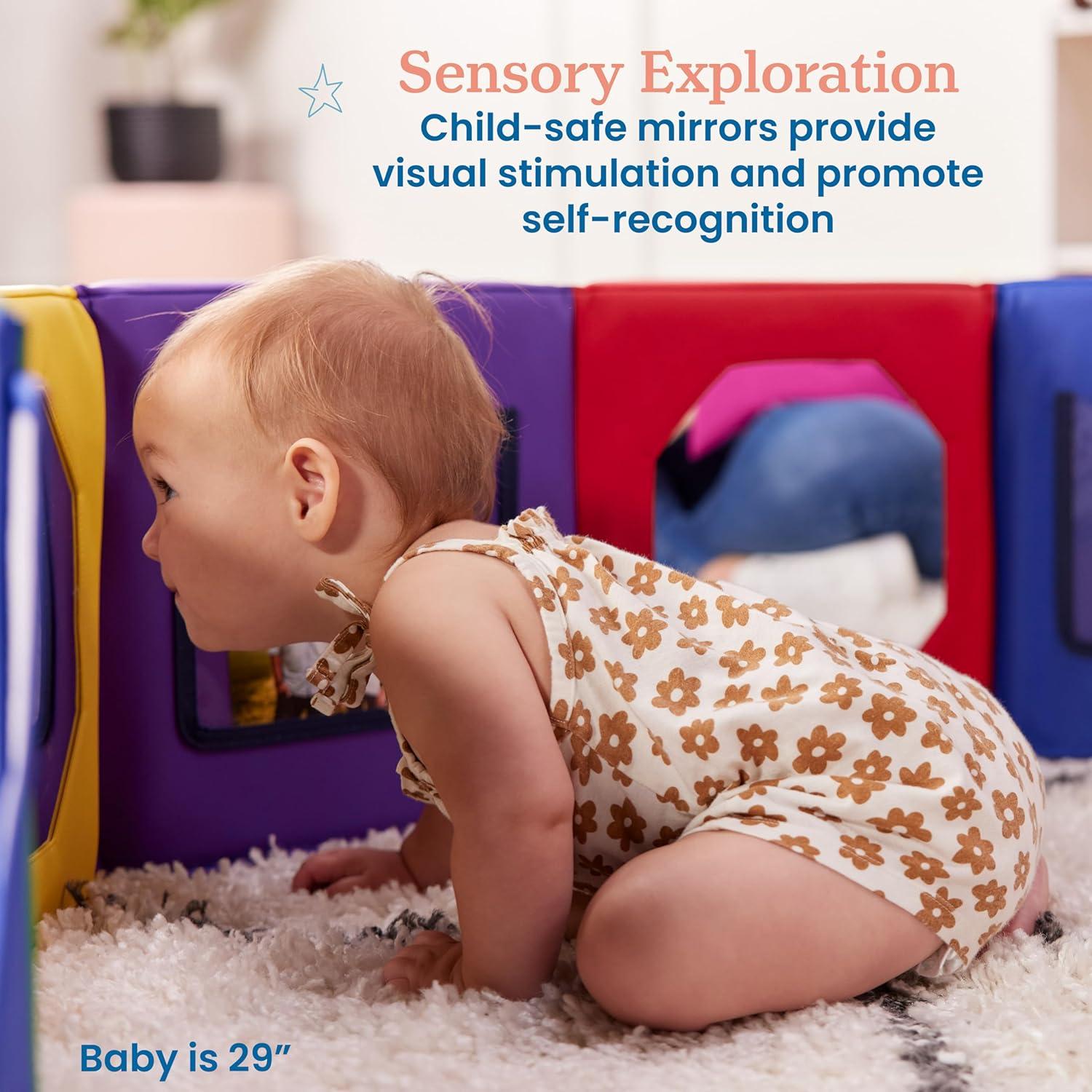 Centro de Actividades para Bebés ECR4Kids SoftZone 139.2cm