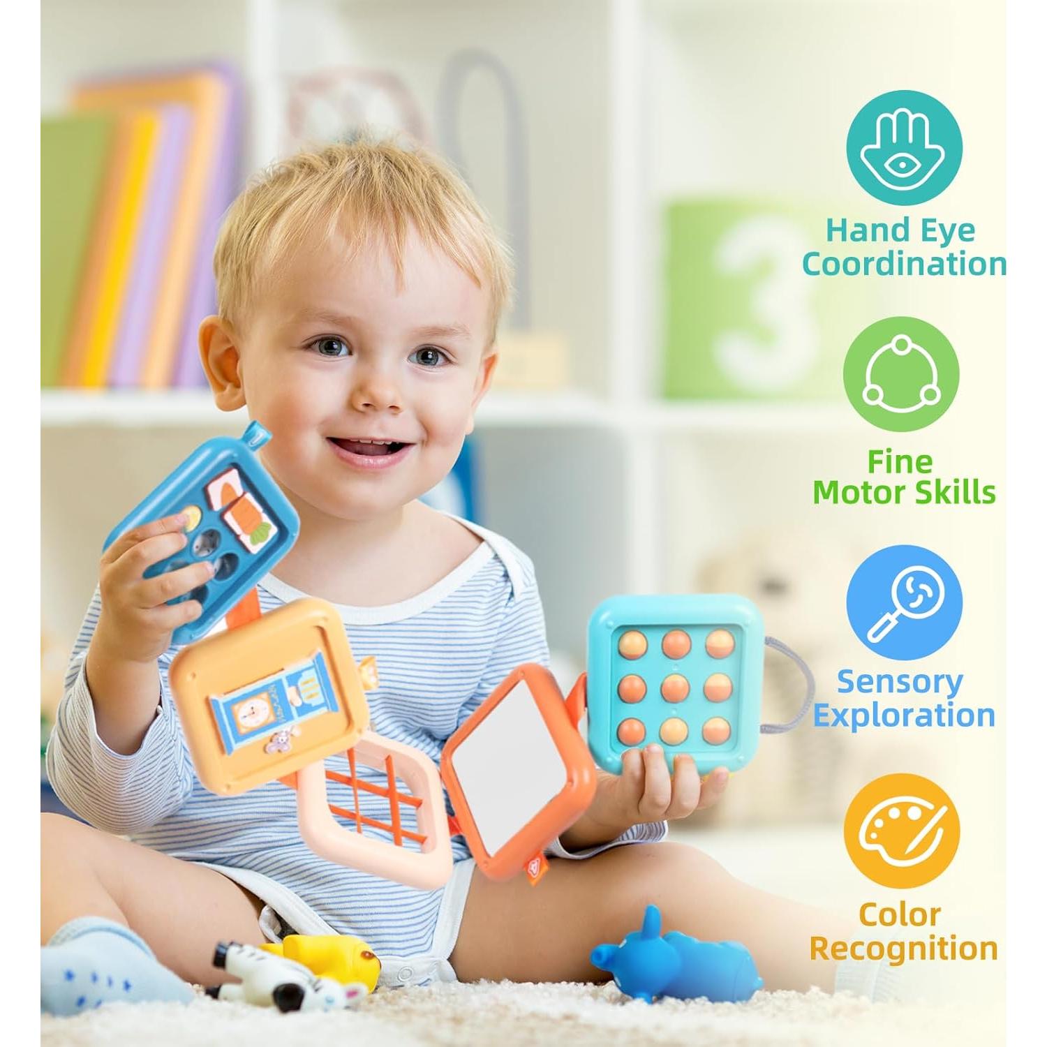 Tablero Ocupado Montessori MTTIERY para Niños 18 Meses+