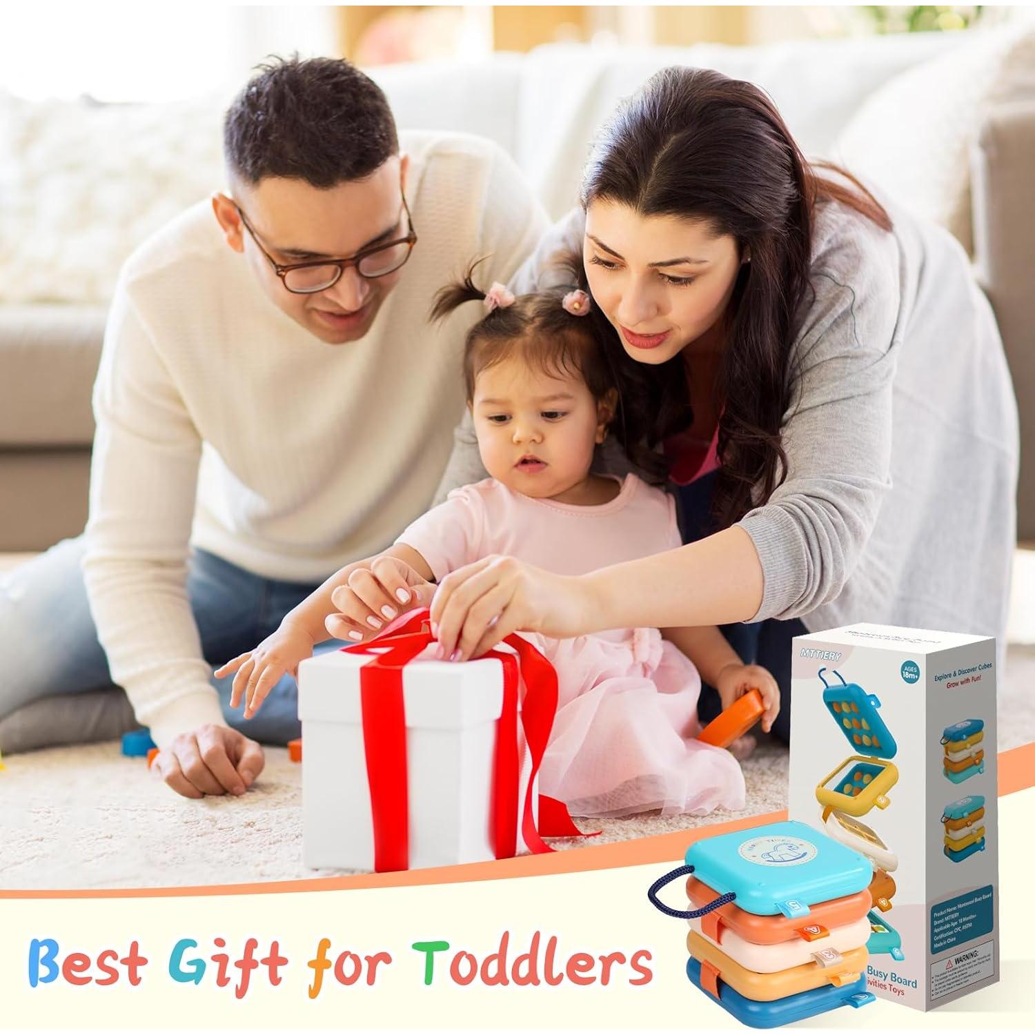 Tablero Ocupado Montessori MTTIERY para Niños 18 Meses+