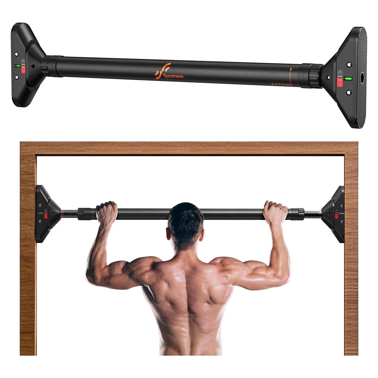 Barra de Dominadas Sportneer Ajustable 75-94 cm 200 kg