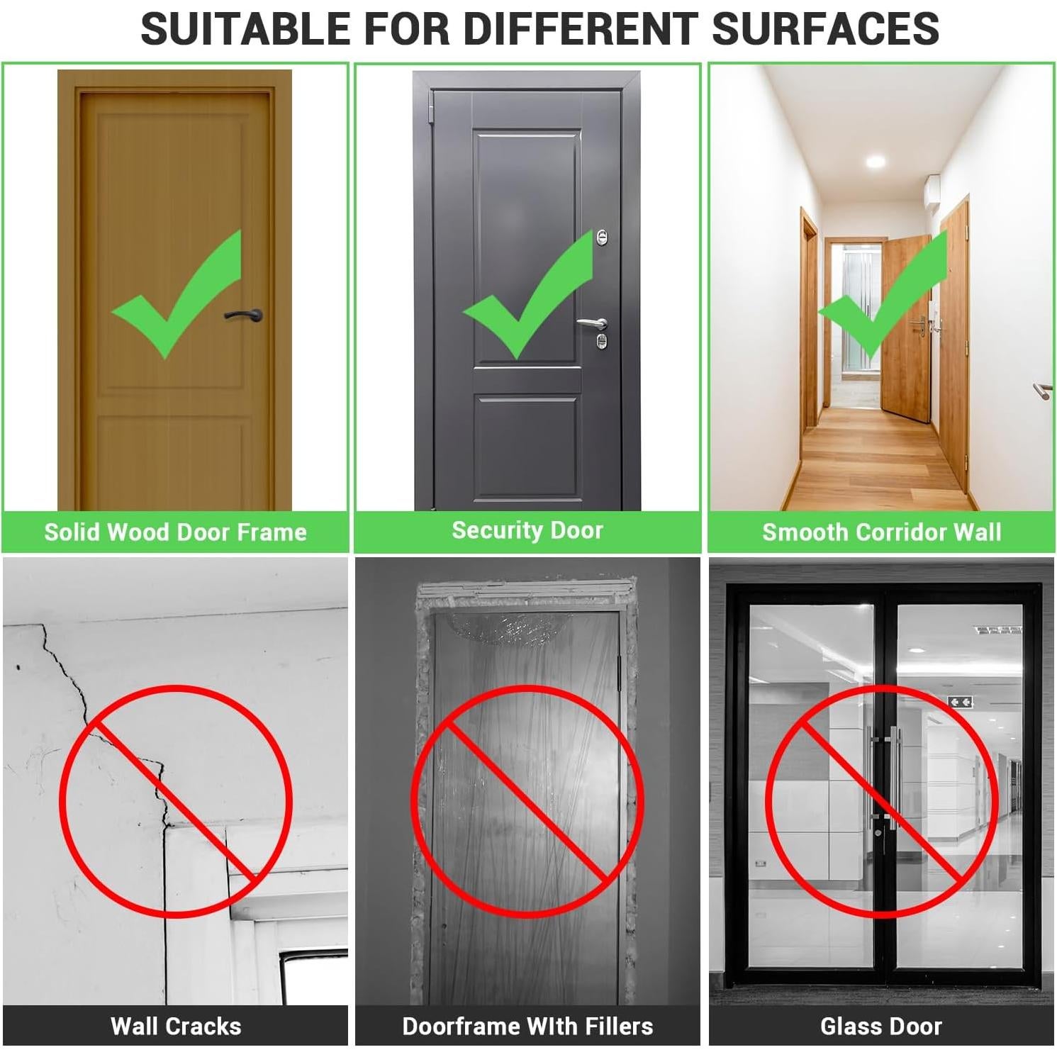 Barra de Dominadas Sportneer Ajustable 75-94 cm 200 kg