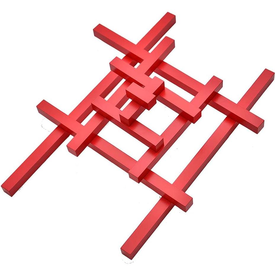 Varas Rojas Largas Montessori Kghios - Juguetes Educativos 5-50 cm