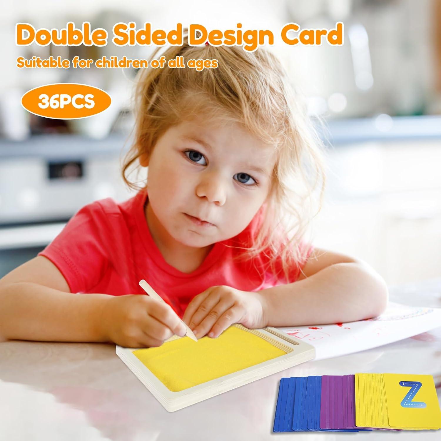 Bandeja de Arena Montessori de Madera Mimoyalaso 22.5x18cm