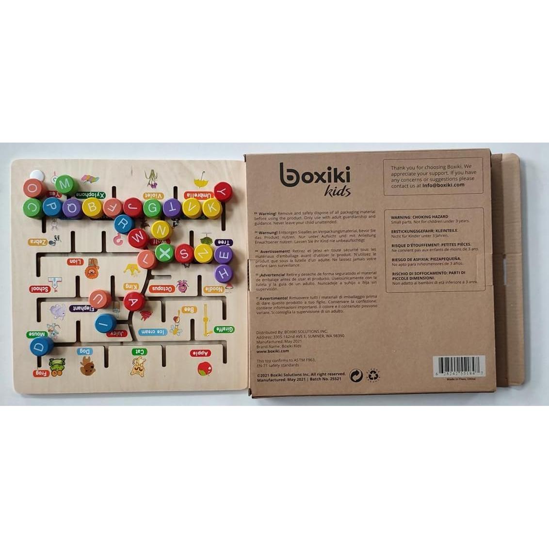 Rompecabezas de Alfabeto de Madera Boxiki Kids 30.8x48.7 cm