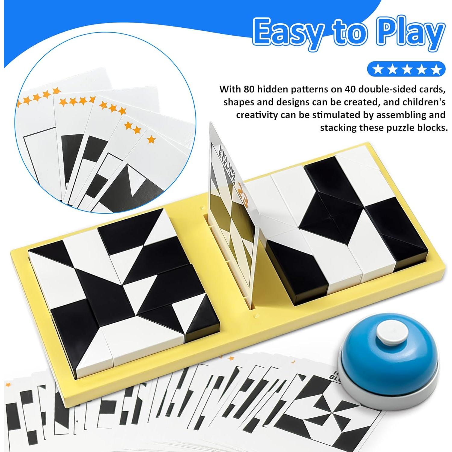 Bloques de Rompecabezas Educativos Kykake para Niños 3-12 Años