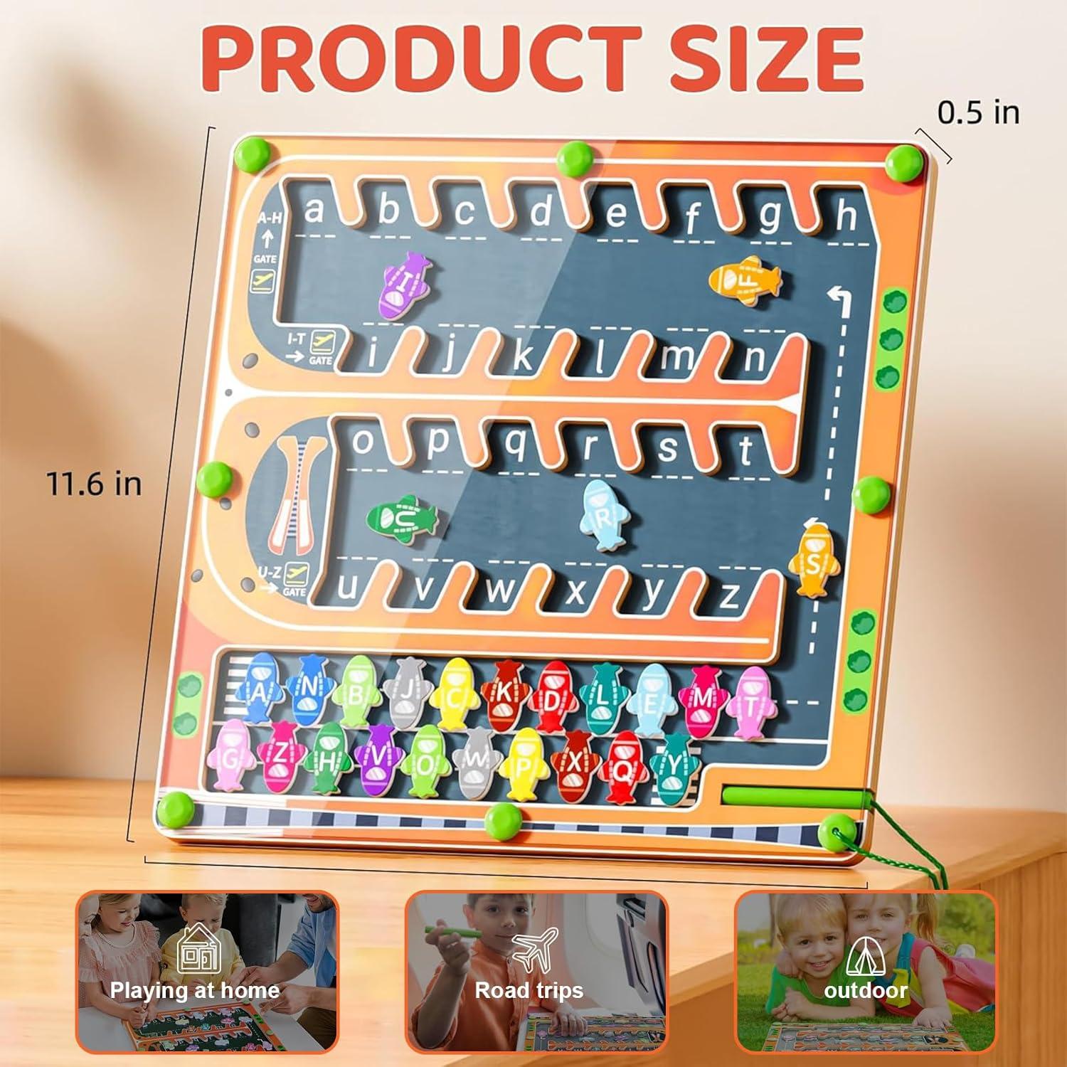 Rompecabezas de Letras Magnéticas Tmgooyier 29.5cm Educativo