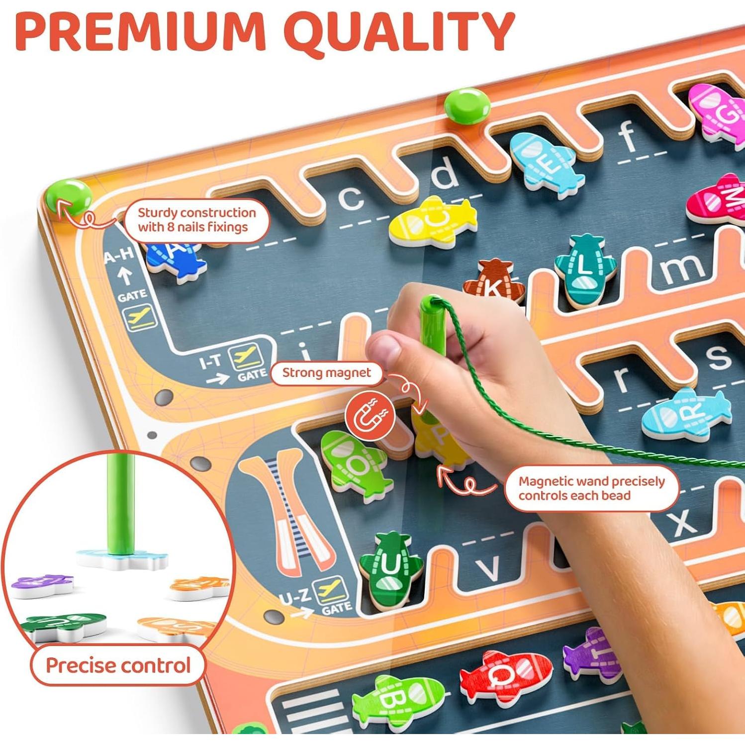 Rompecabezas de Letras Magnéticas Tmgooyier 29.5cm Educativo