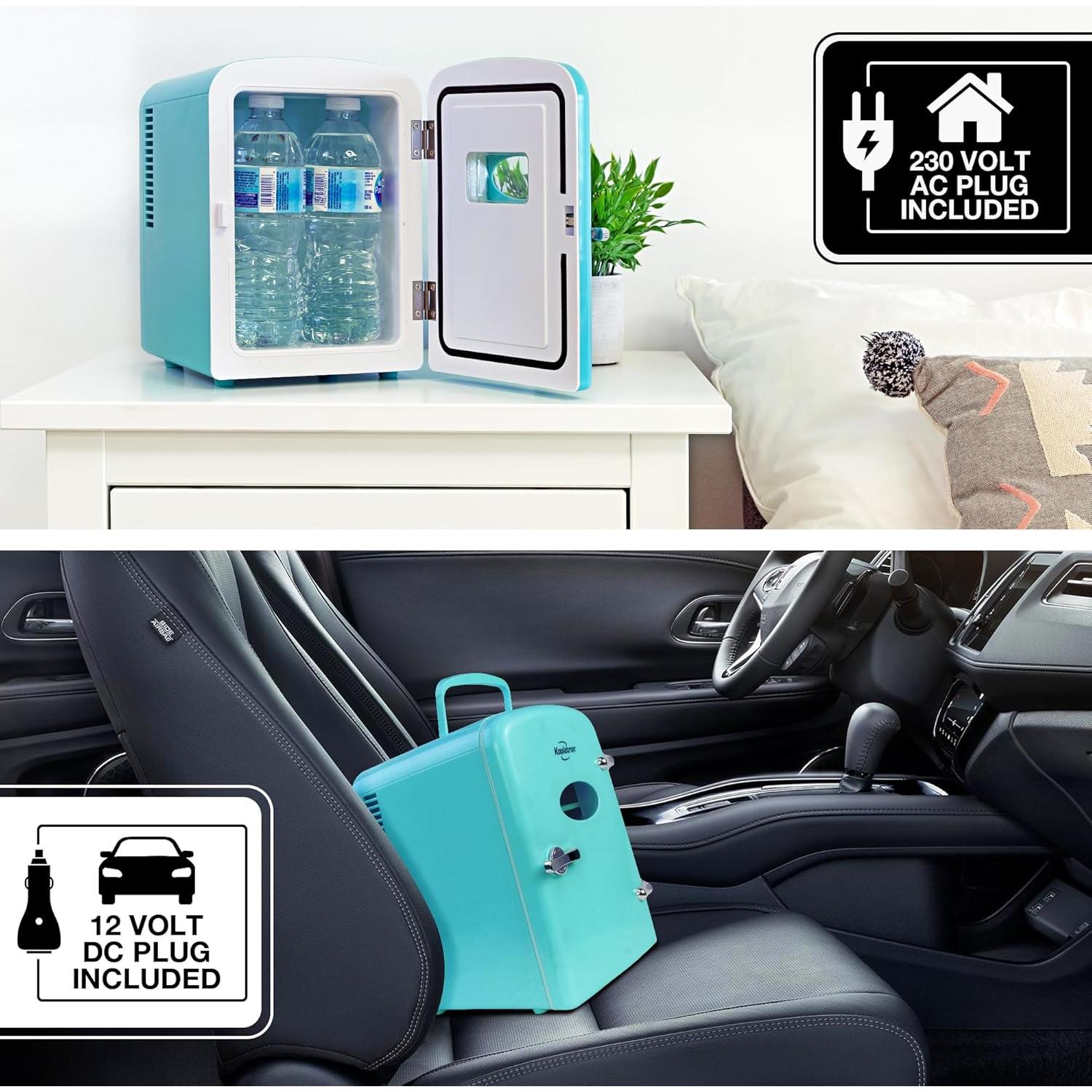 Refrigerador Mini Koolatron 4L Portátil Retro 12V/110V