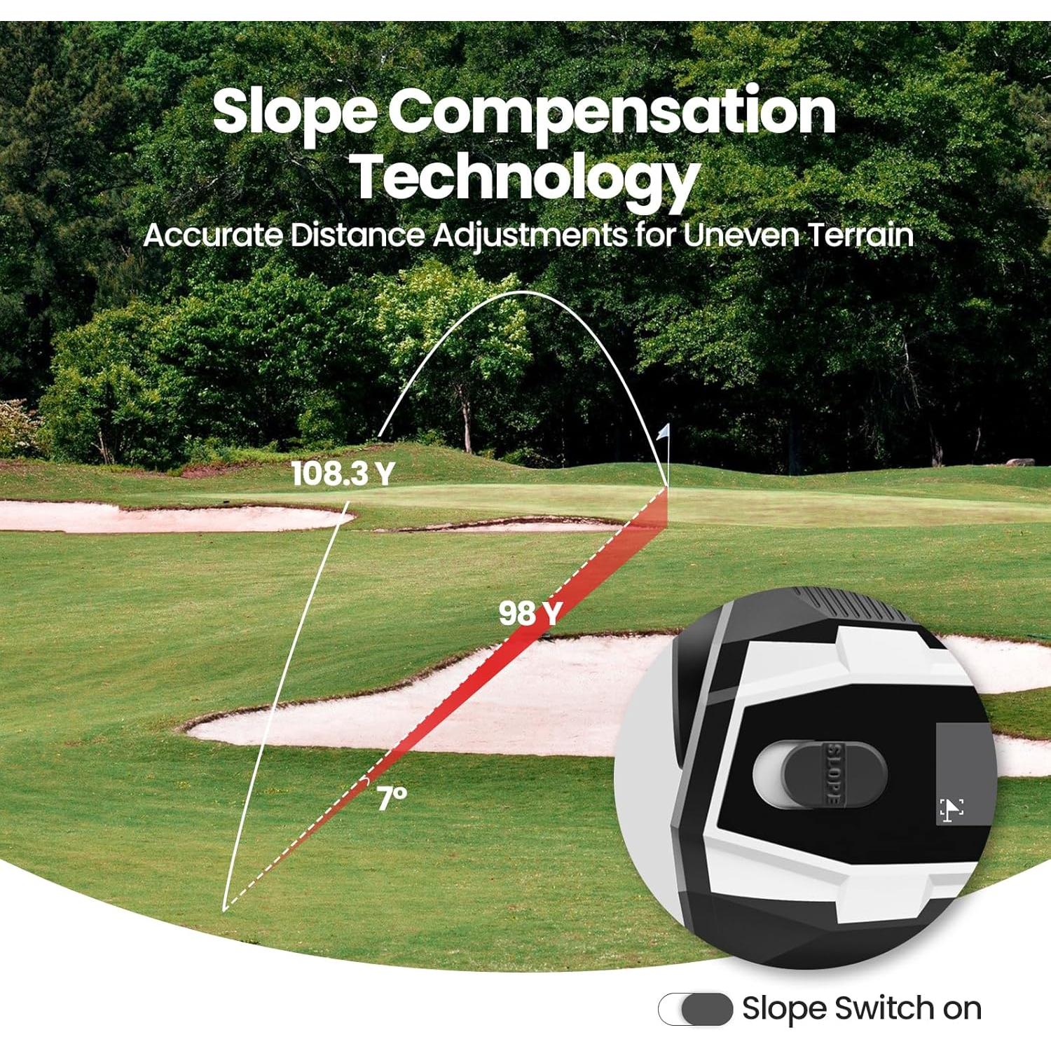 Buscador de Rango de Golf Acpotel PF2L Pro con Pantalla