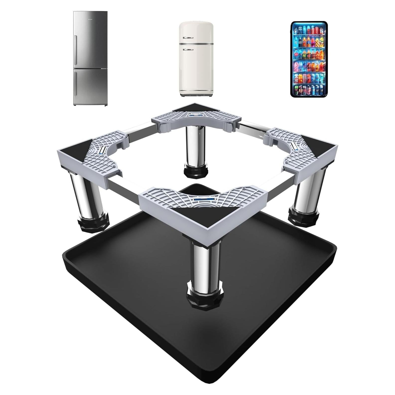 Soporte Ajustable para Mini Nevera Flamiracle 60x60cm con Alfombrilla