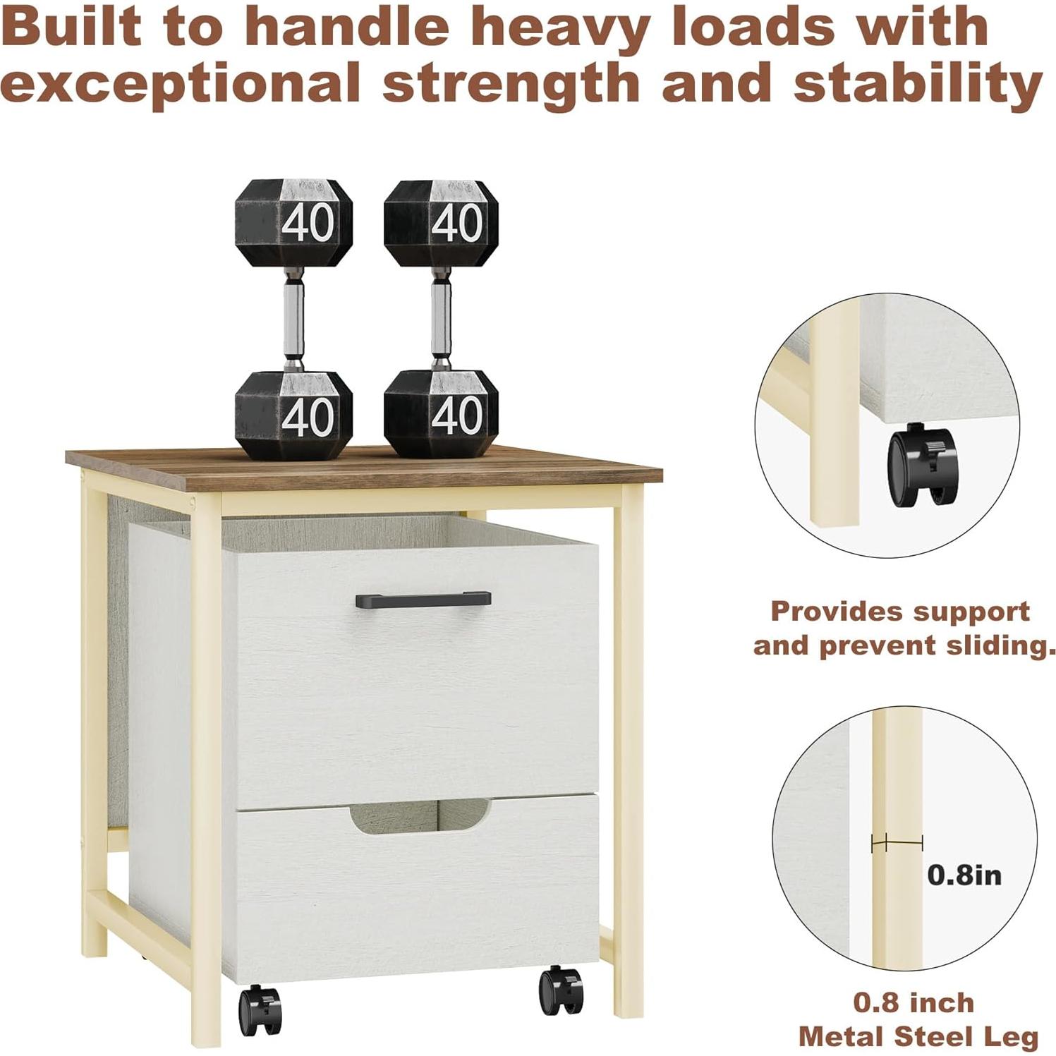 Soporte para Mini Nevera Rresyet FS02 con Gabinete Móvil 2 en 1