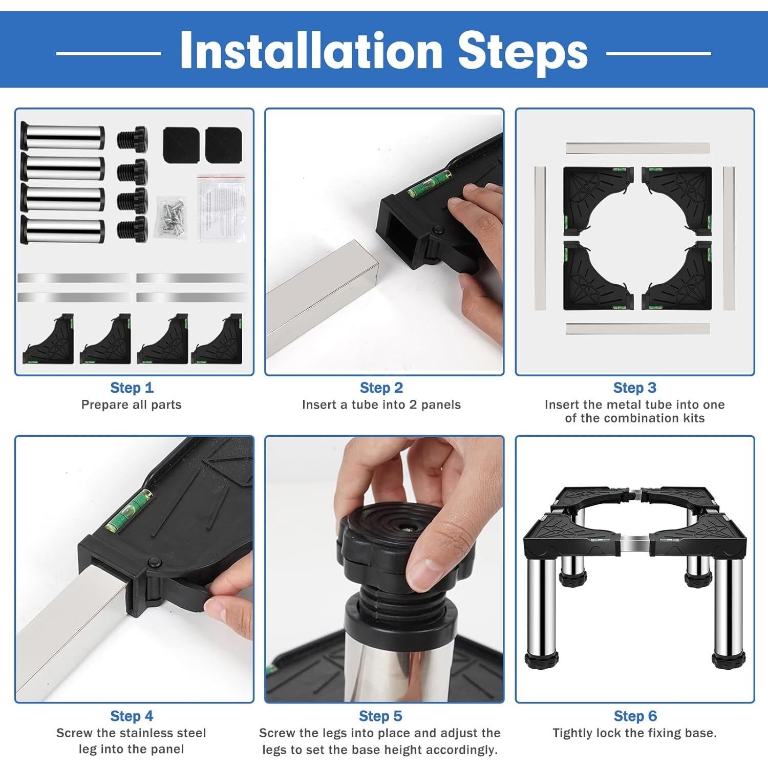 Soporte Ajustable para Mini Nevera Ailahloe 11.4-12.6" Alto