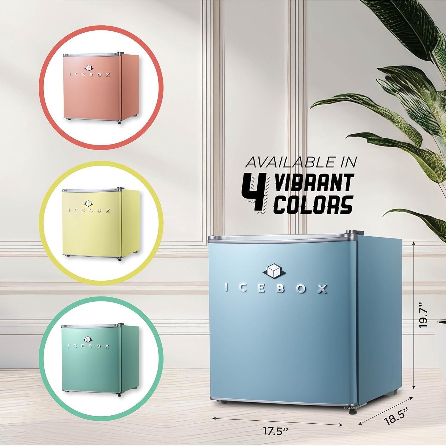 Refrigerador Compacto ICEBOX IBCR17SLT 48.2L Azul Pizarra