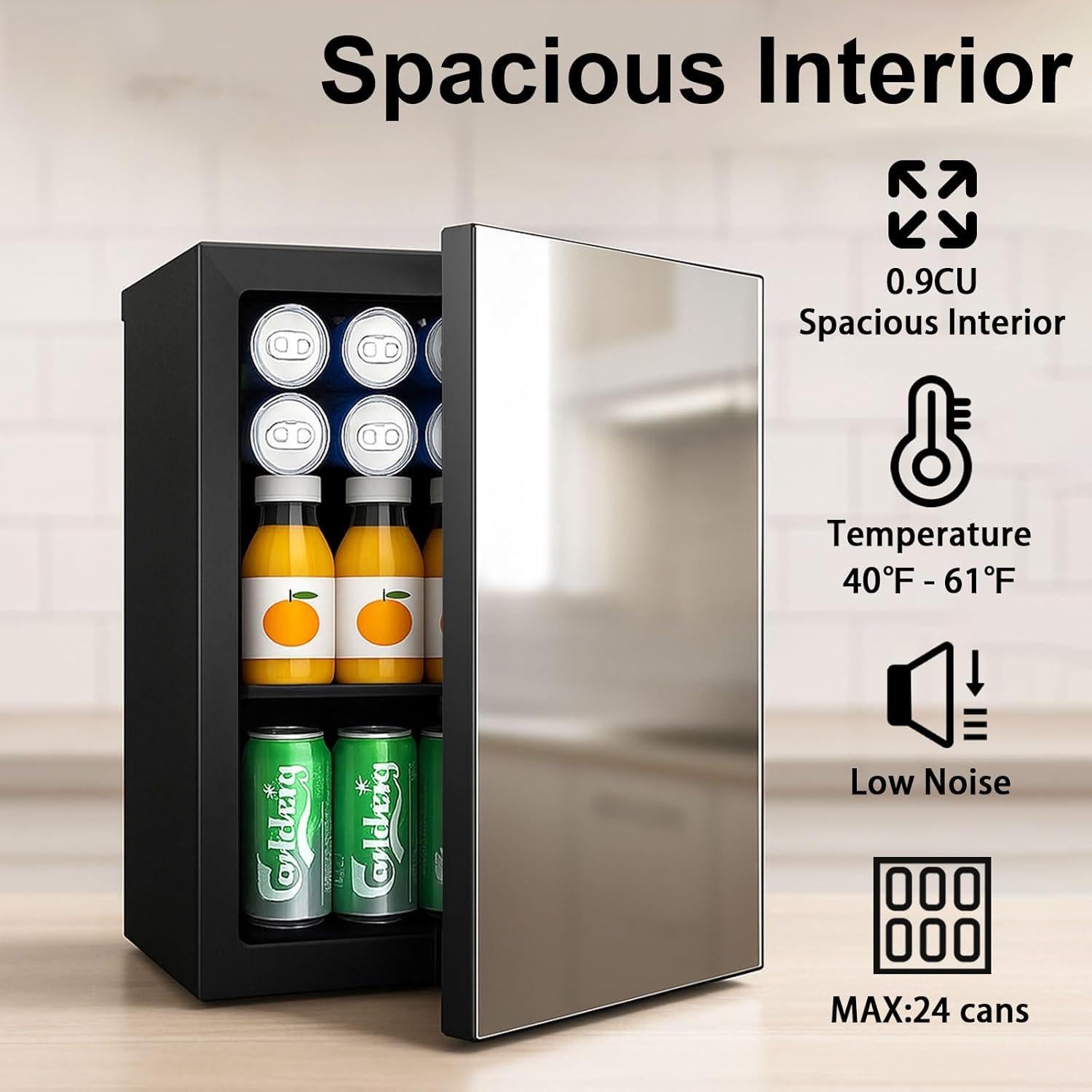 Mini Nevera Compacta DollarDash 24 Latas 0.9 Pies Cúbicos