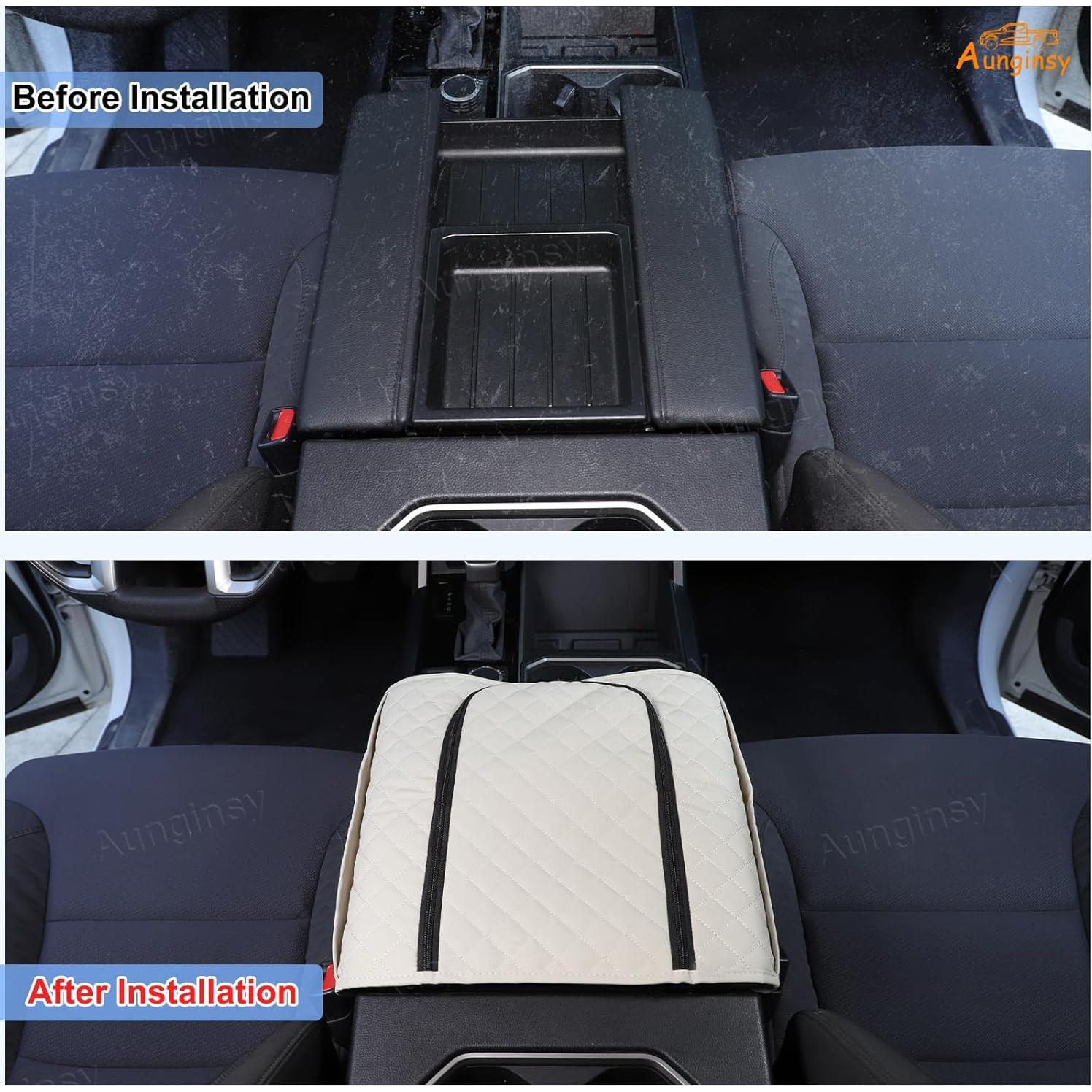 Cubierta de Reposabrazos Aunginsy para Toyota Tundra/Sequoia 2022+