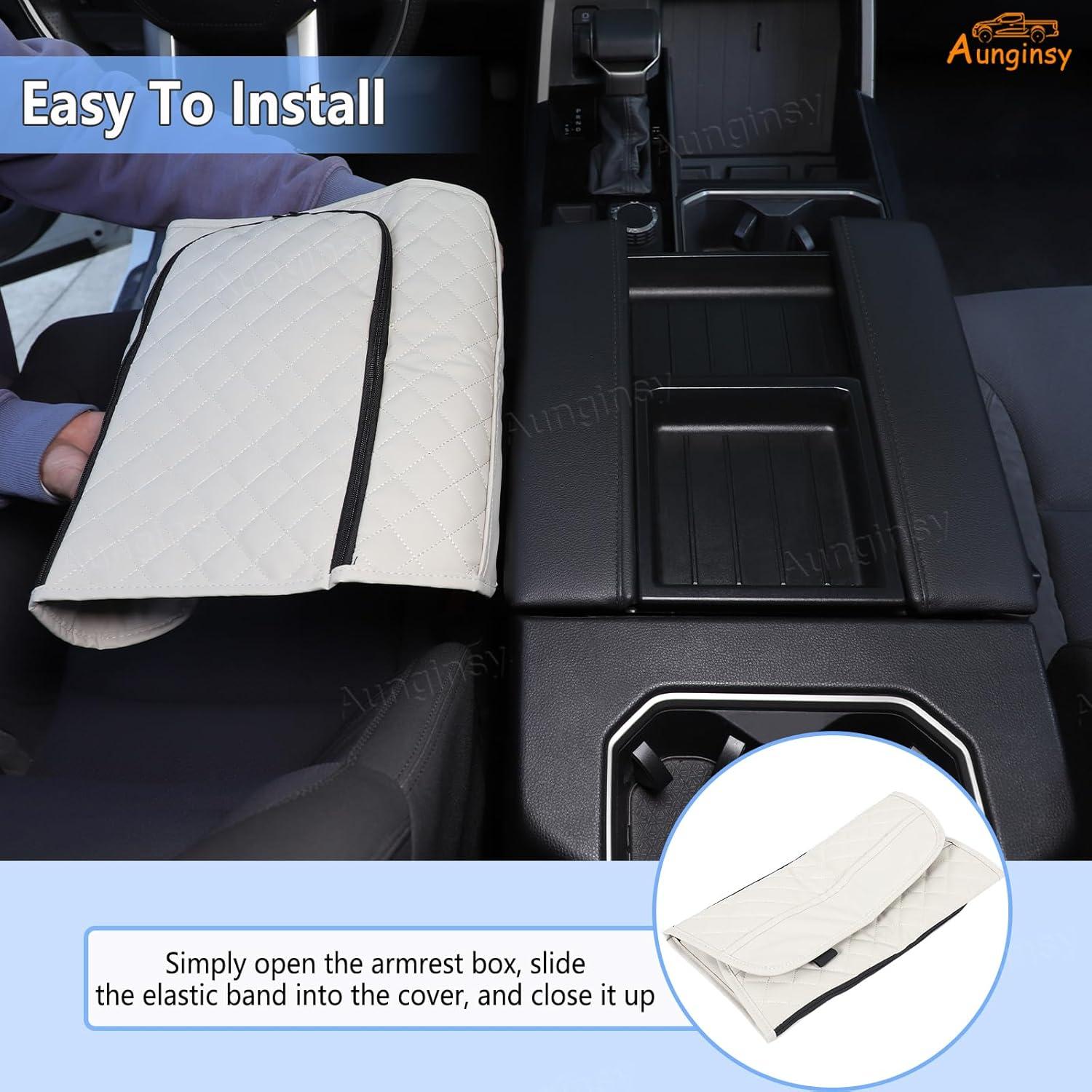 Cubierta de Reposabrazos Aunginsy para Toyota Tundra/Sequoia 2022+