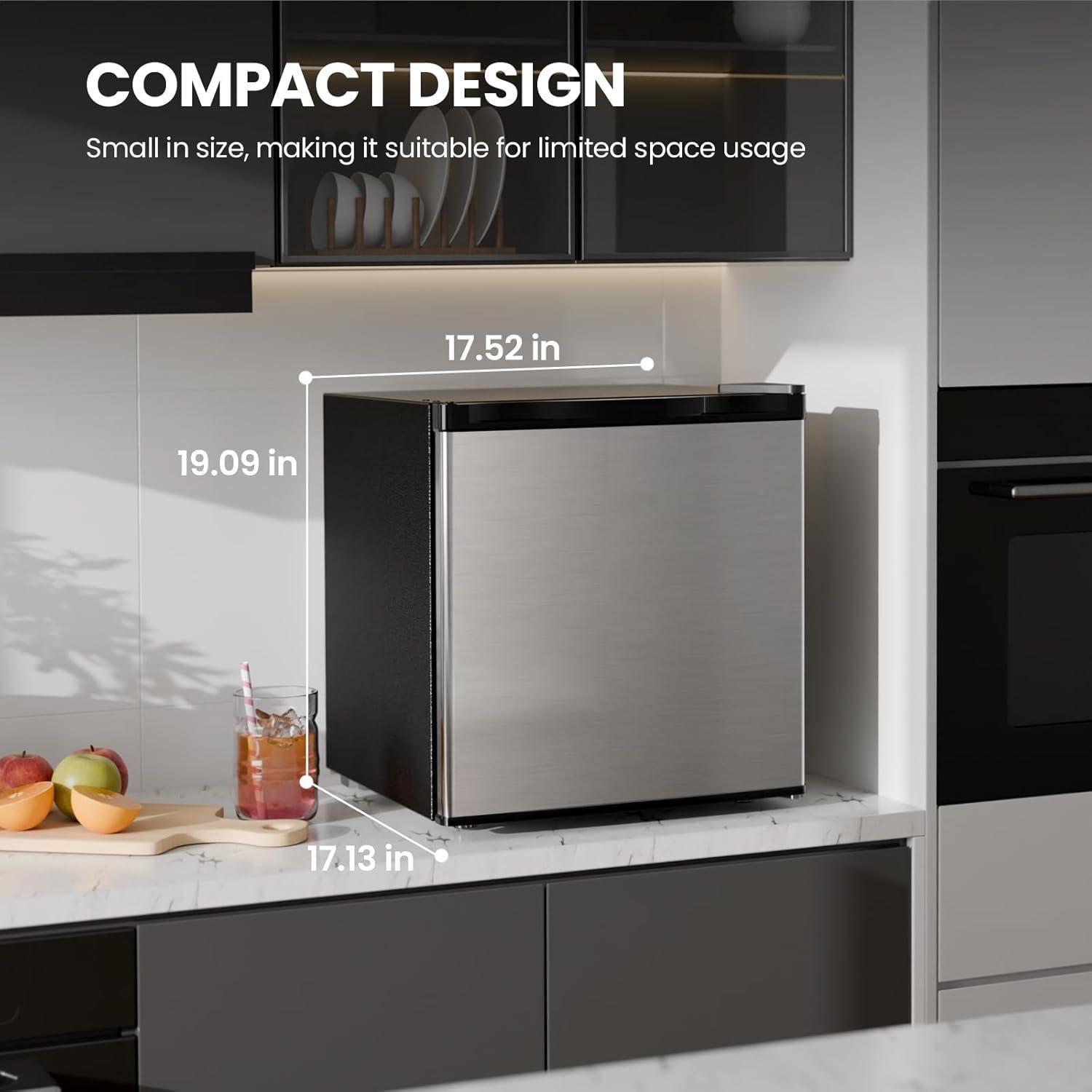 Mini Nevera Antarctic Star BC-46S 45.4L con Congelador