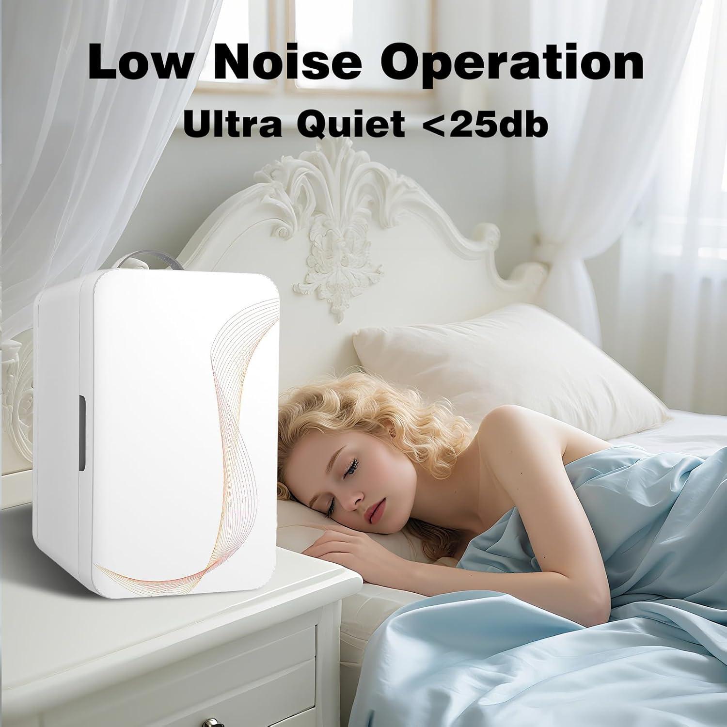 Mini Nevera YLFU 6L Portátil Enfriador y Calentador Blanco