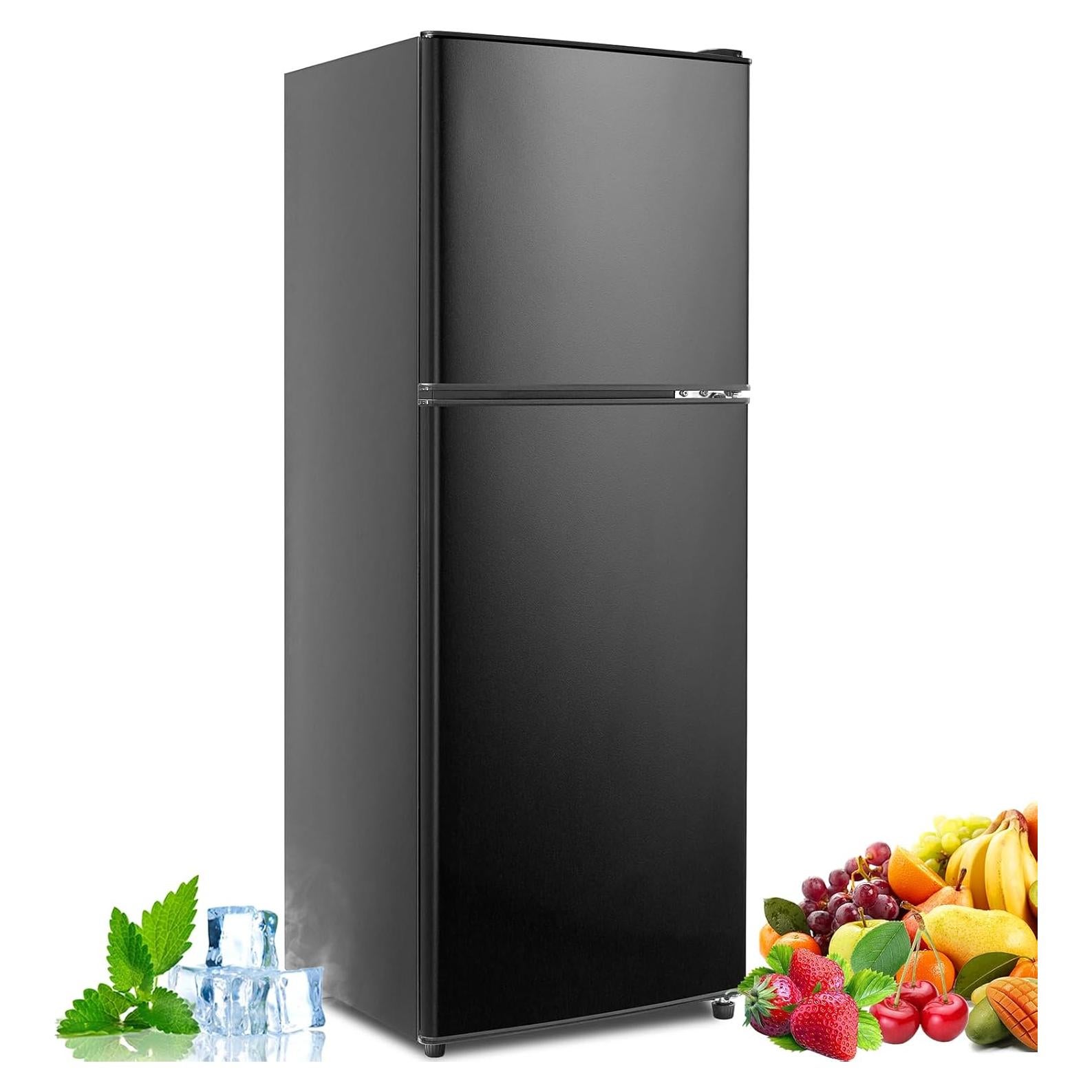 Refrigerador Doble Puerta Cucina Magica 5.0 Pies Cúbicos Negro
